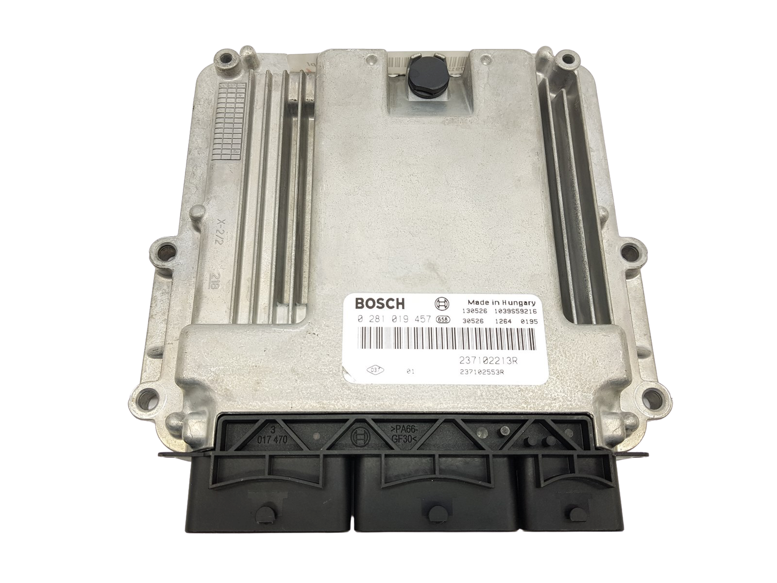 Ohjausyksikkö 0281019457 237102213R 237102553R Renault Bosch 27912 main product photo