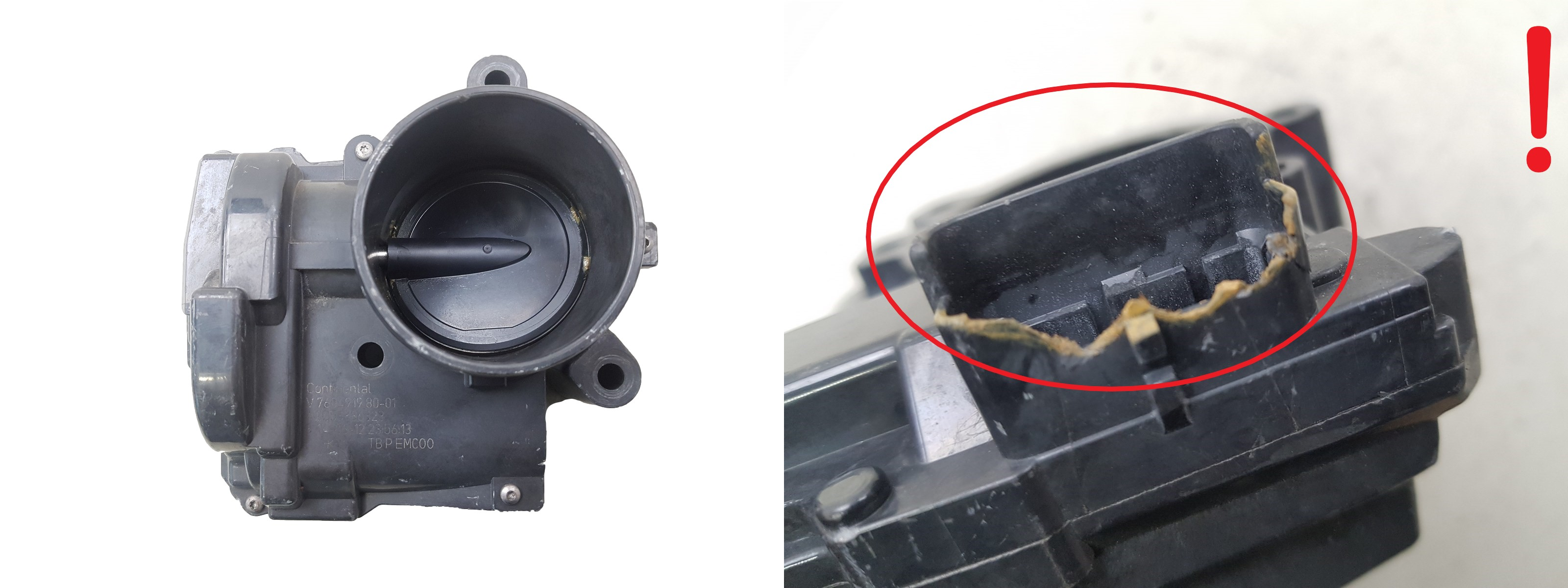 Kaasuläpän venttiili PSA Mini V760491980-01 A2C53386323 VTI 1565 main product photo
