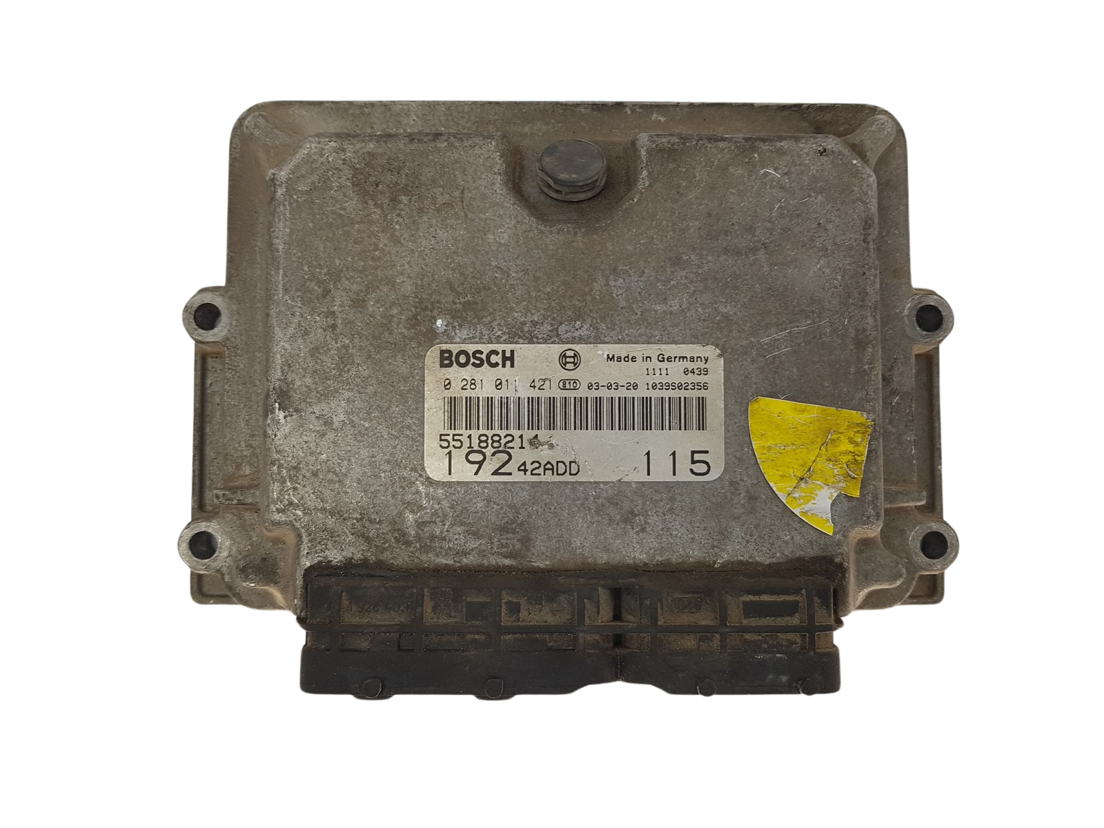 Ohjausyksikkö 55188214 0281011421 19242ADD Fiat Bosch 2792 main product photo