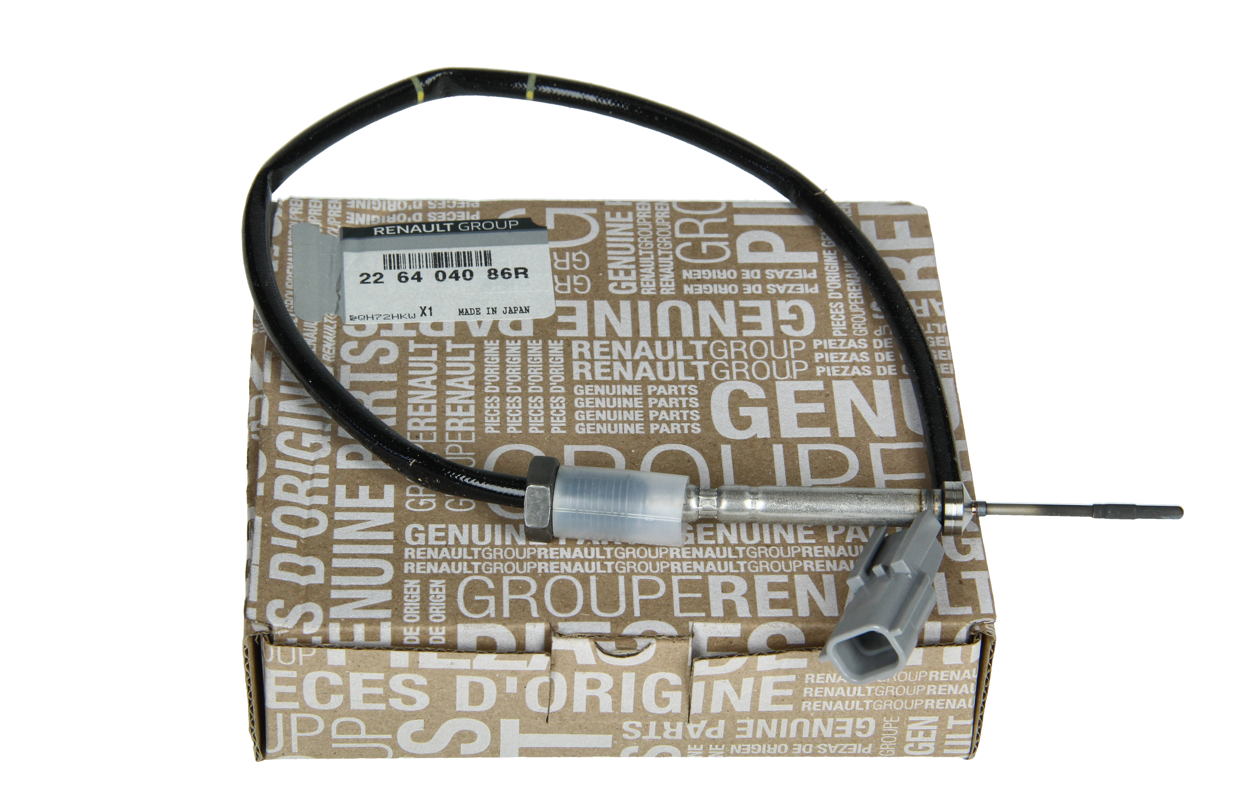 Pakokaasun Lämpötila-anturi Uusi Alkuperäinen 226404086R Renault main product photo