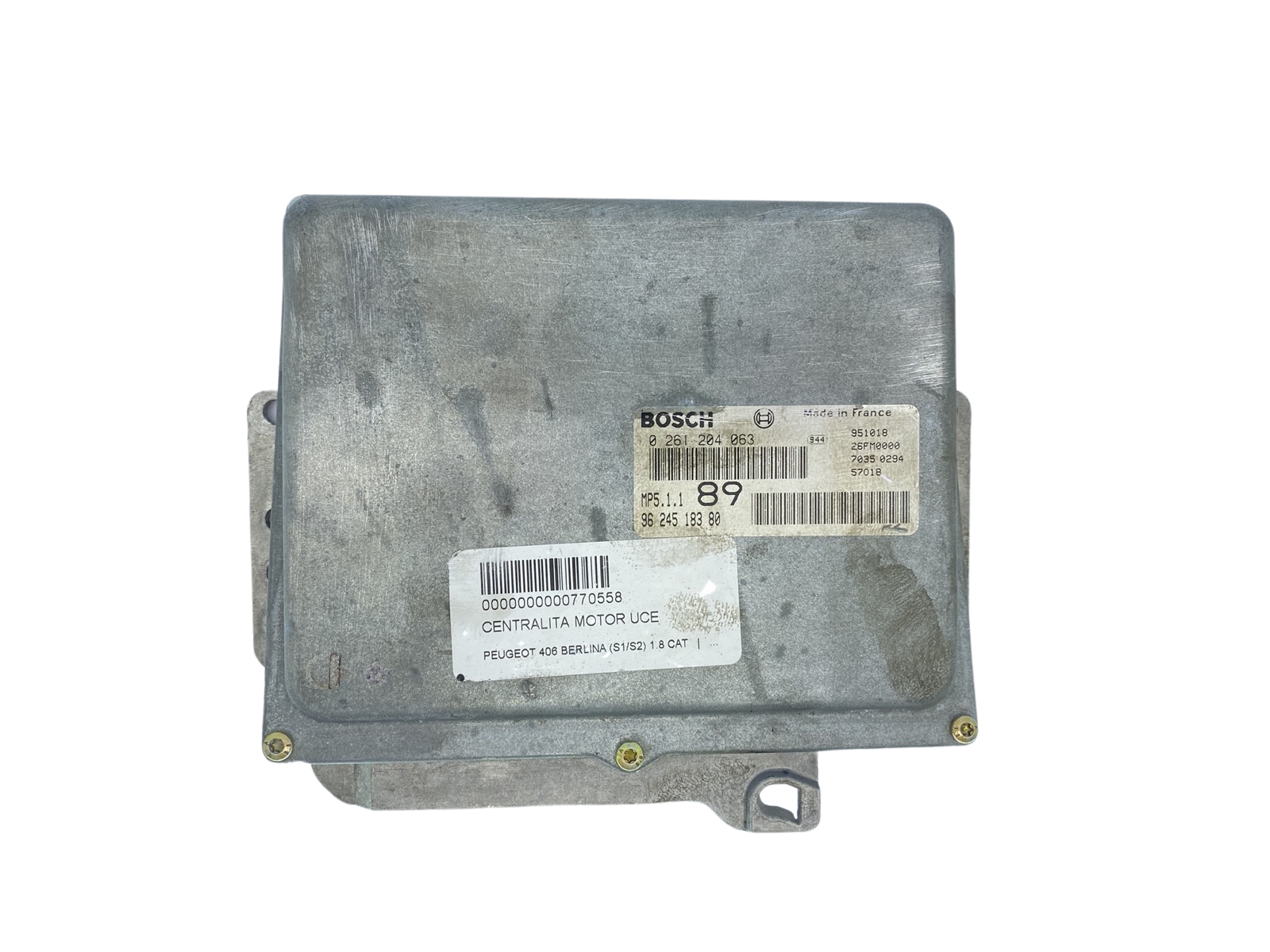 Ohjausyksikkö 0261204063 9624518380 26FM0000 PSA Bosch 63579 main product photo