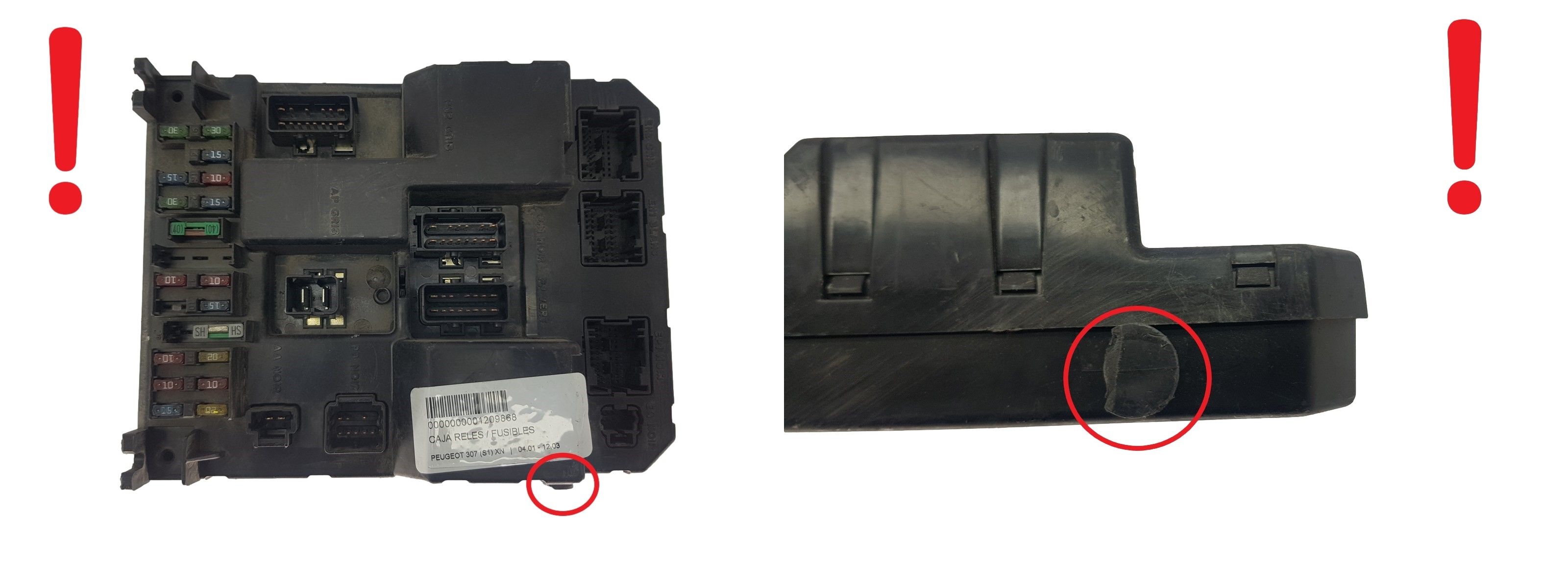 Ohjausyksikkö BSI K02-00 9651197080 9651197780 PSA Valeo 1926 main product photo