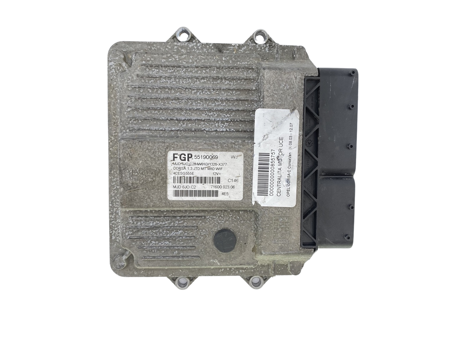 Ohjausyksikkö FGP 55190069 MJD6JO.C2 71600.023.06 Opel 59460 main product photo