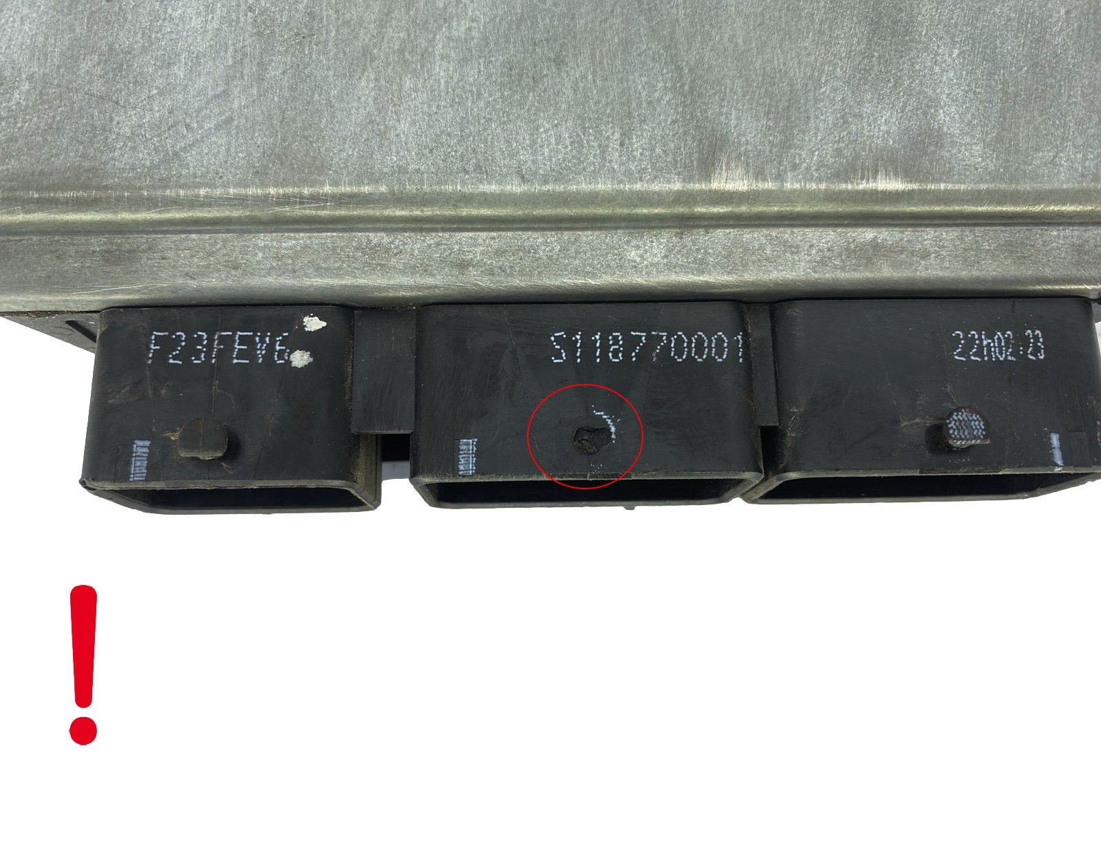 Ohjausyksikkö 5WS40303K-T 4M51-12A650-JL SID202 Ford Siemens 49599 main product photo