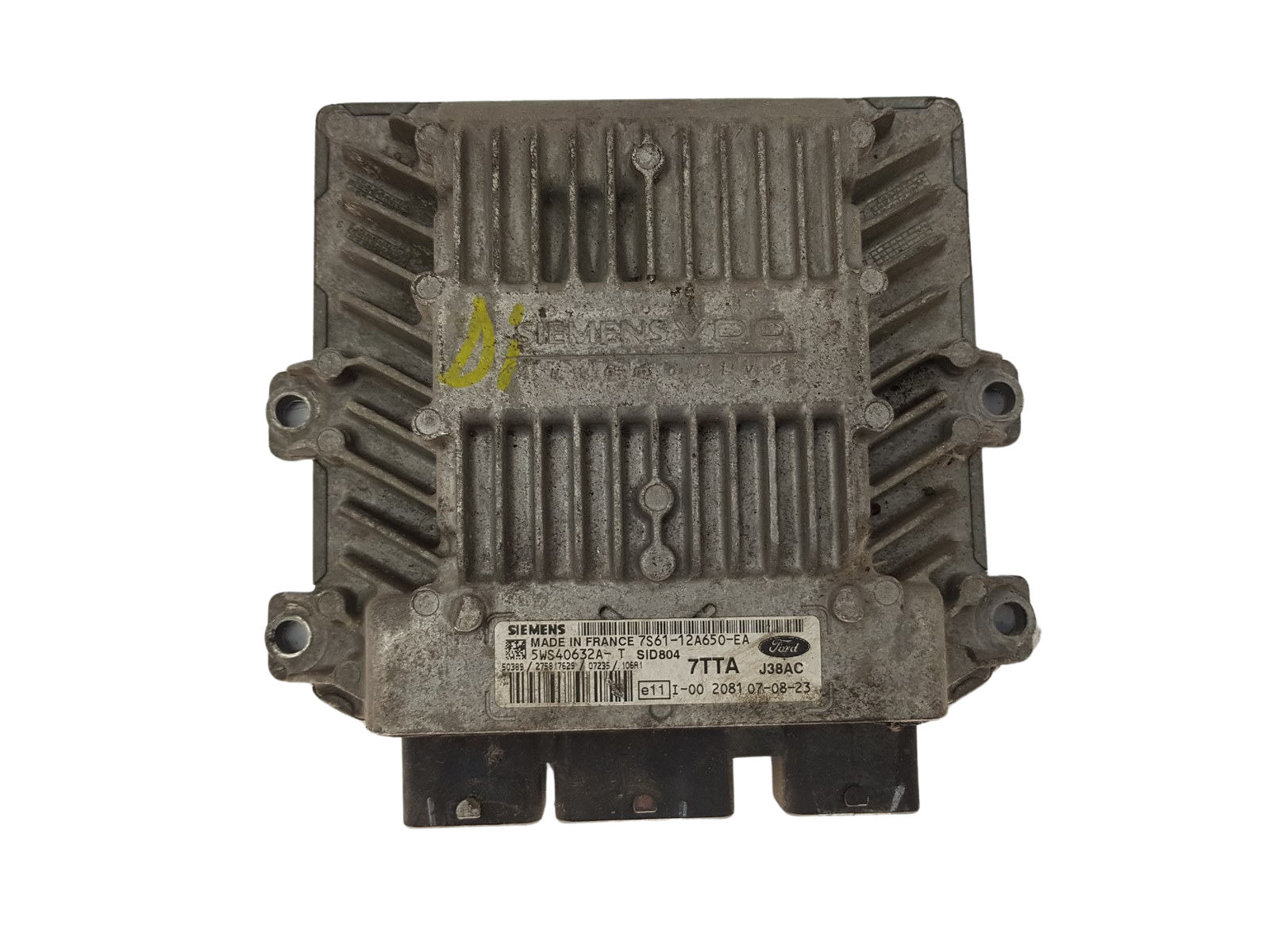 Ohjausyksikkö 7S61-12A650-EA 5WS40632A-T SID804 7TTA Ford Siemens 2790 main product photo