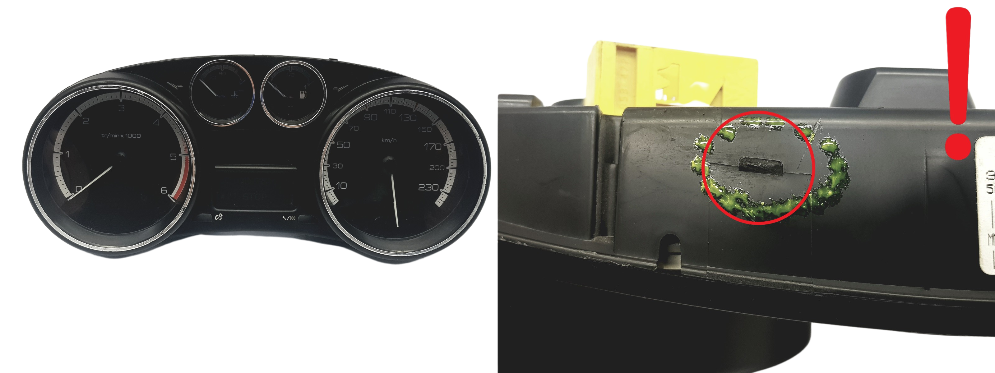 Kierroslukumittari Peugeot 308 9665107480 503001550311 1095 main product photo