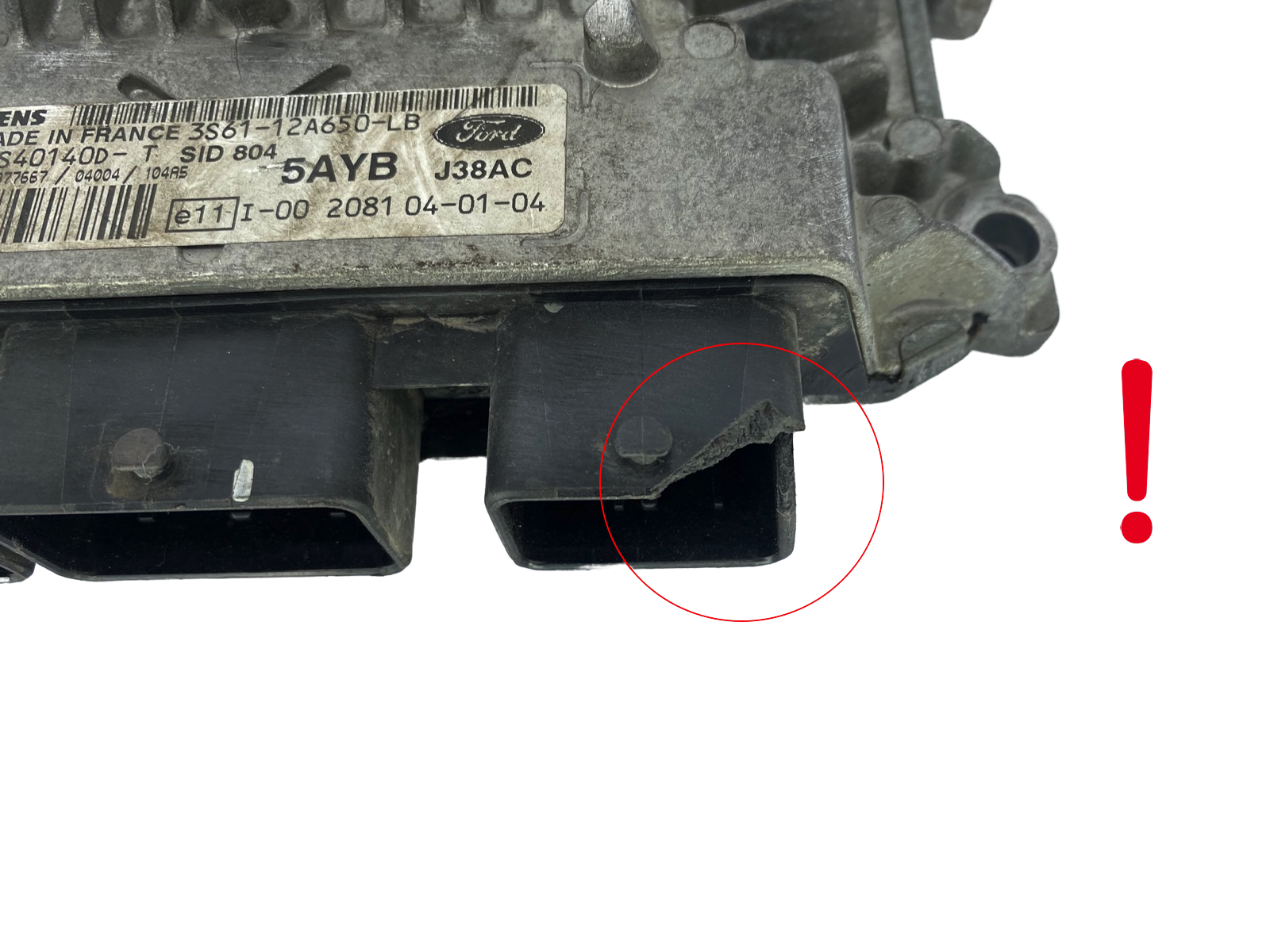 Ohjausyksikkö 3S61-12A650-LB 5WS40140D-T SID 804 Ford Siemens 48780 main product photo