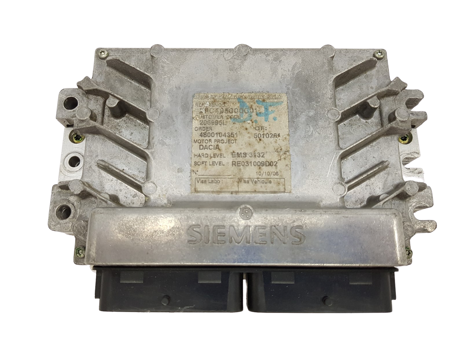 Ohjausyksikkö Dacia RE031009D02 EMS3132 Siemens main product photo