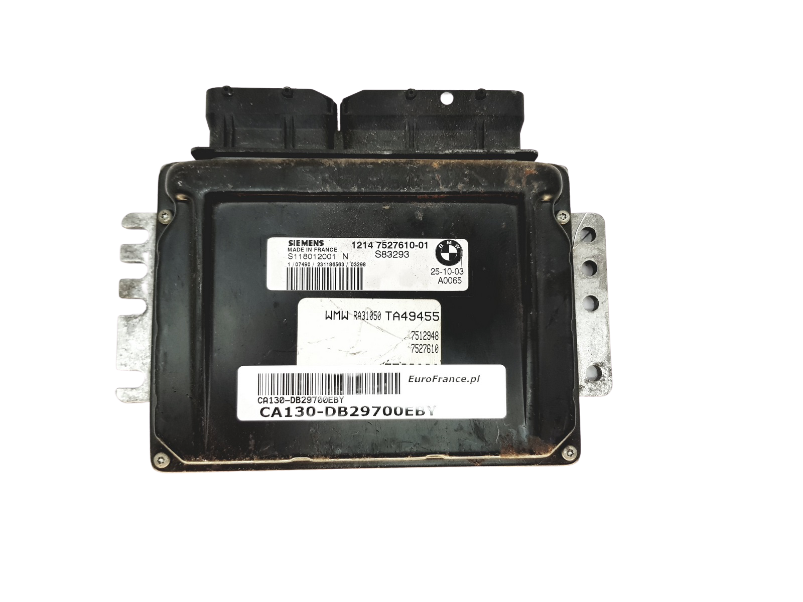 Ohjausyksikkö Mini 1214 7527610-01 S118012001N Siemens 29700 main product photo