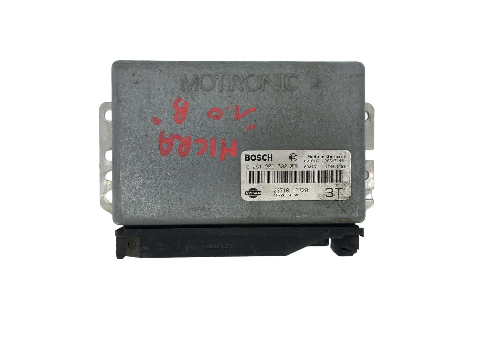 Ohjausyksikkö 0261206502 23710 1F720 1F720-50200 Nissan Bosch main product photo