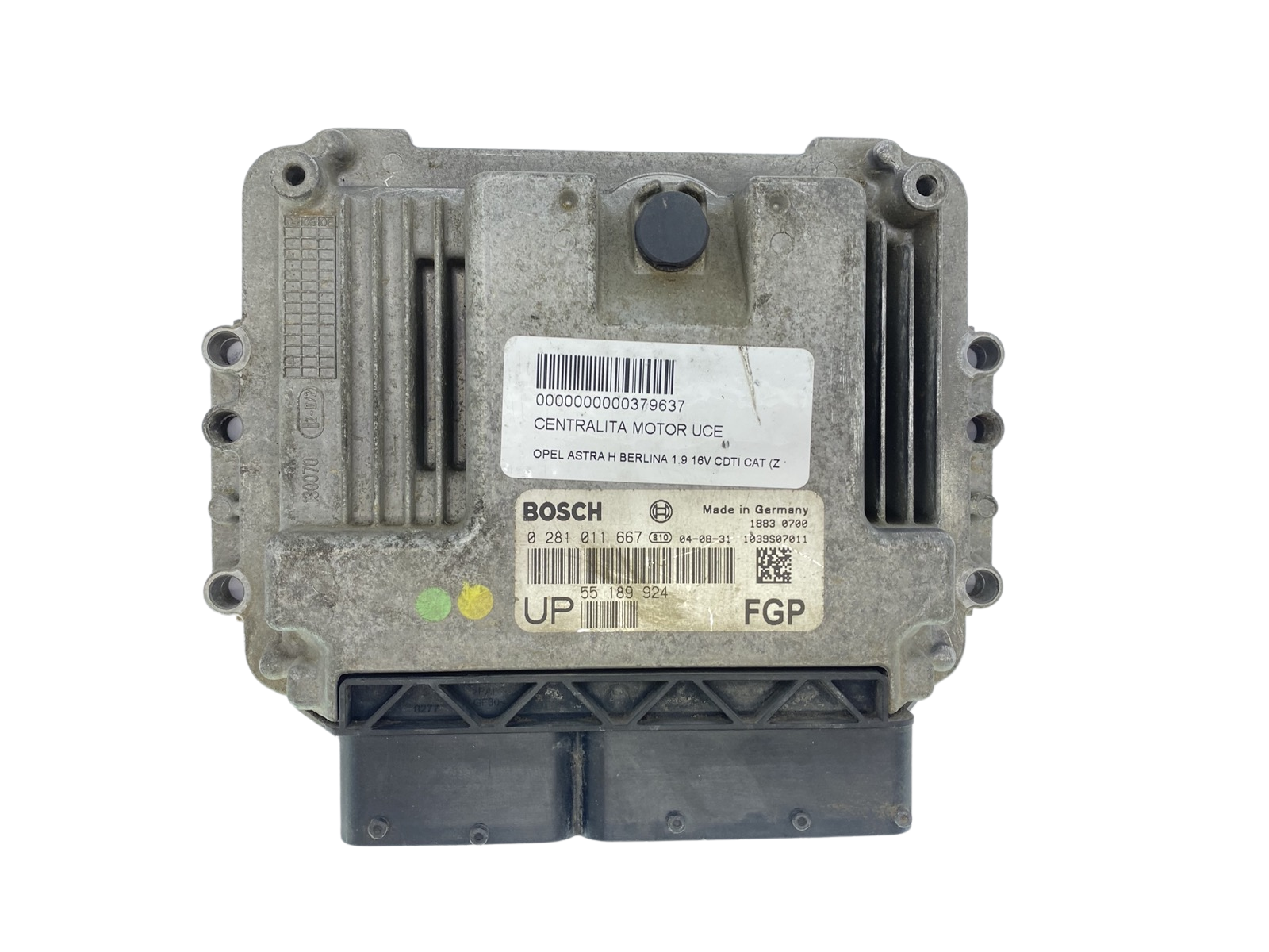 Ohjausyksikkö 55189924 UP 0281011667 Opel Bosch 63693 main product photo
