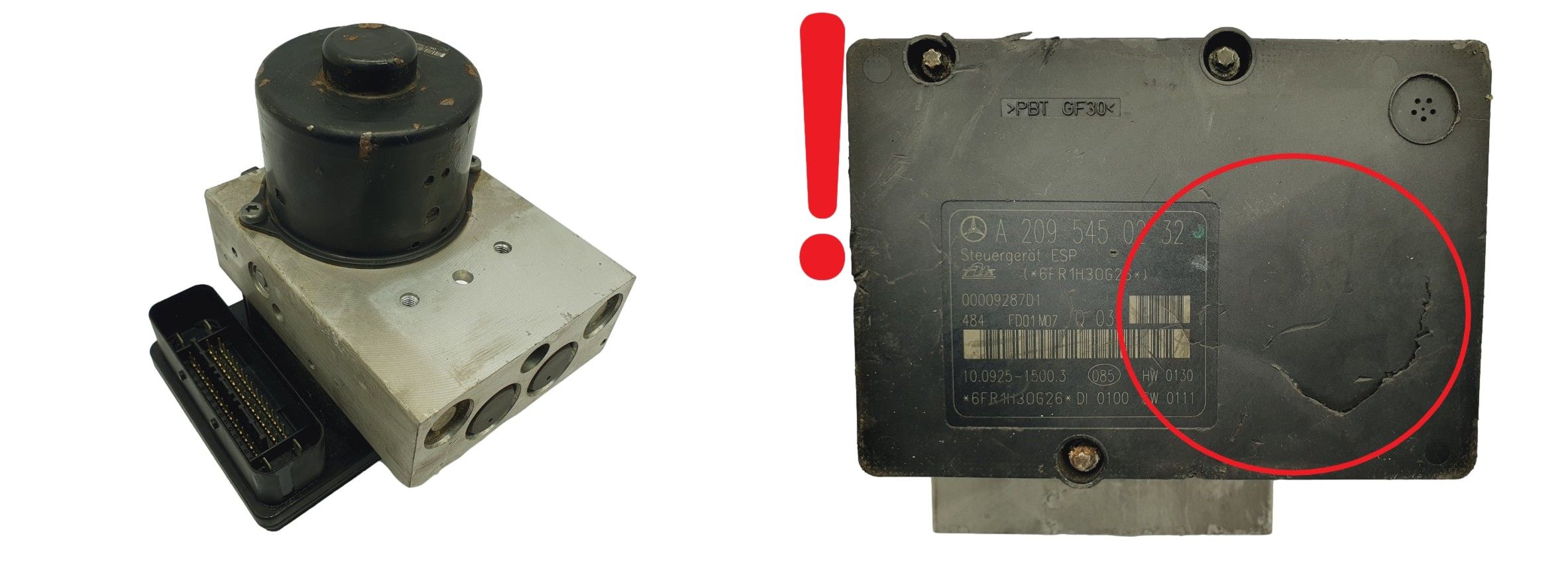 Abs-pumppu ESP Mercedes C W203 A0034319412 A2095450232 Ate 65979 main product photo
