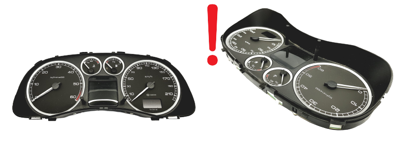 Nopeusmittari Peugeot 307 9651299680 E 01 53826 main product photo