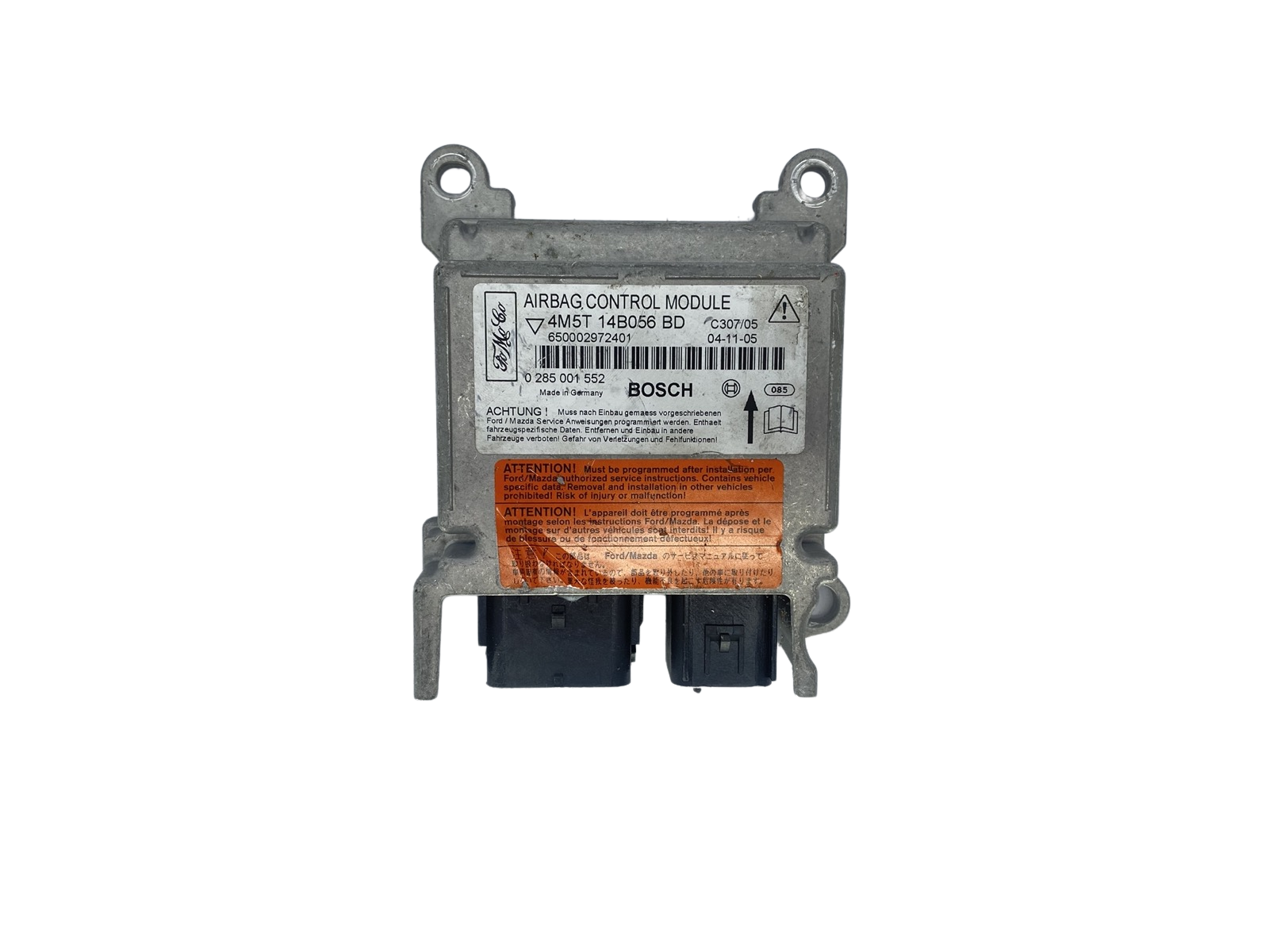 Ohjausyksikön moduuli 4M5T14B056BD 0285001552 Ford Bosch main product photo