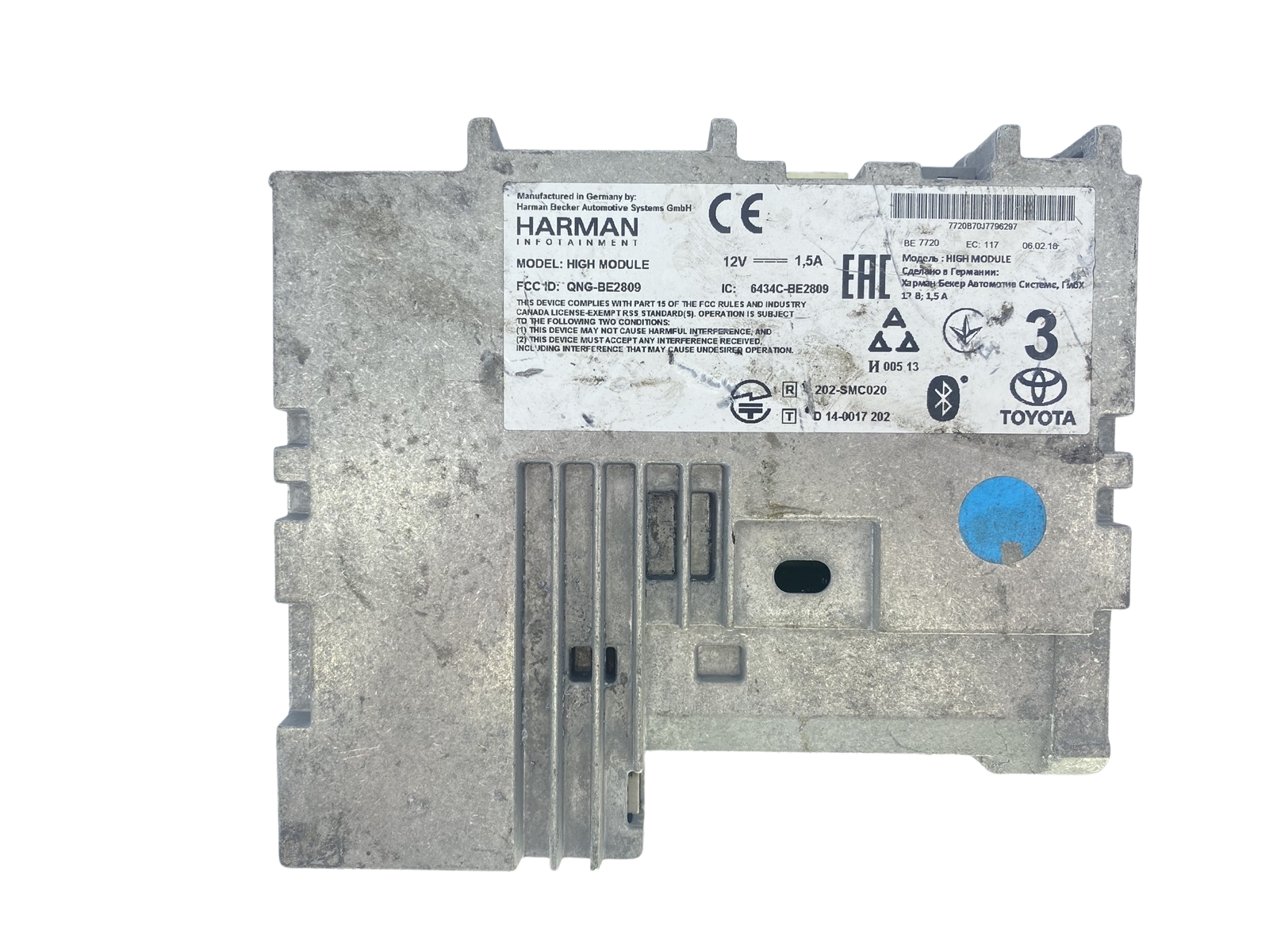 Bluetooth-Moduuli 10R-04 8027 QNG-BE2809 6434C-BE2809 86840-0F0030 Toyota main product photo