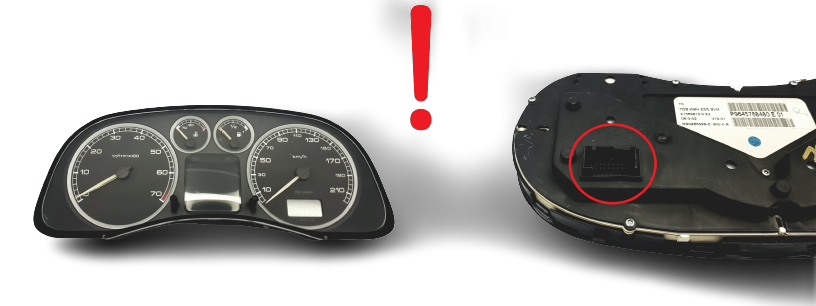 Kierroslukumittari Peugeot 307 9645768480 E 01 55307 main product photo