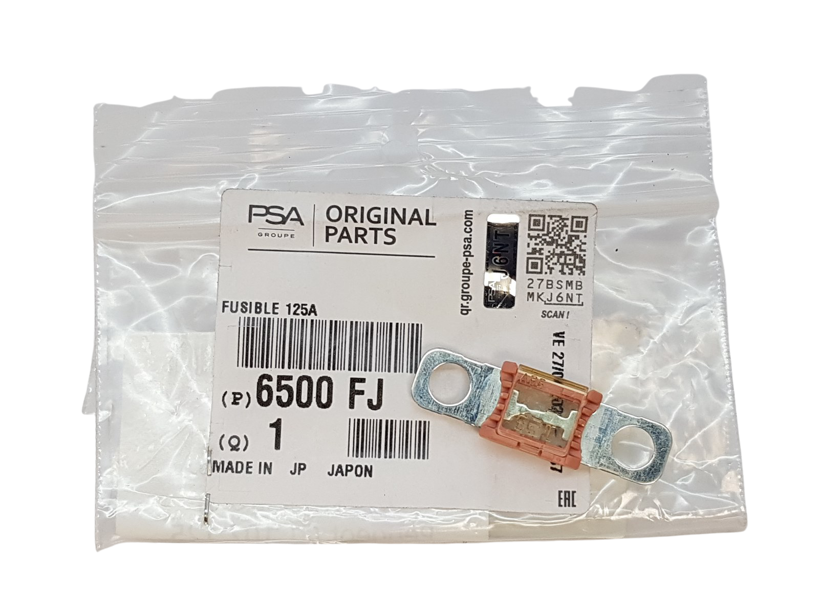Rele Uusi Alkuperäinen Citroen Peugeot C1 107 125 A 6500FJ main product photo