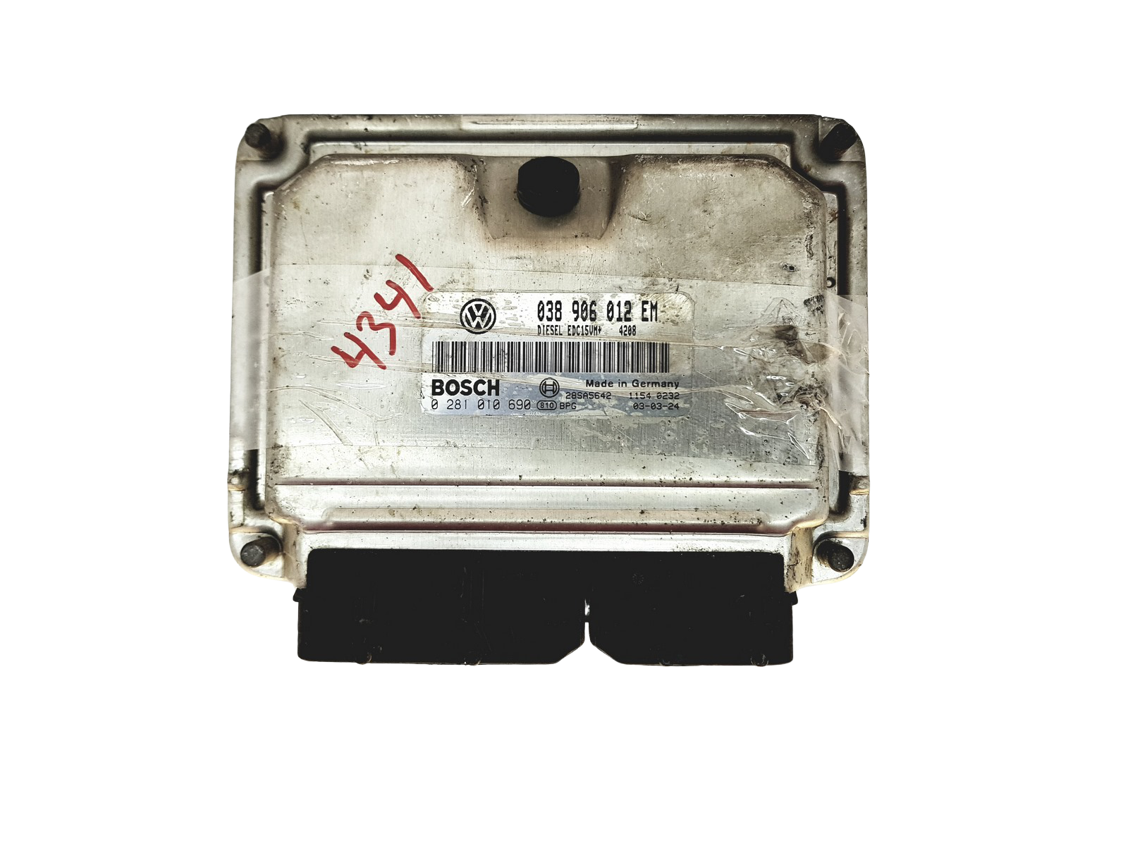 Ohjausyksikkö 038906012EM 0281010690 Seat Bosch 23851 main product photo
