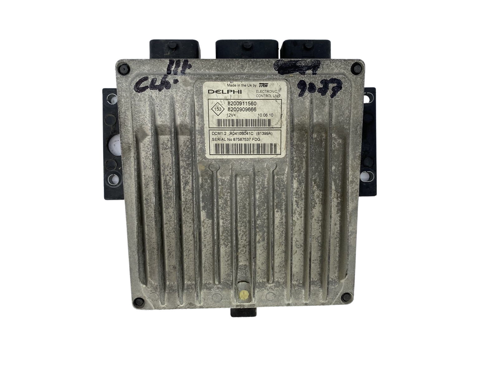 Ohjausyksikkö Renault 8200911560 8200909666 R0410B041C Delphi 52361 main product photo