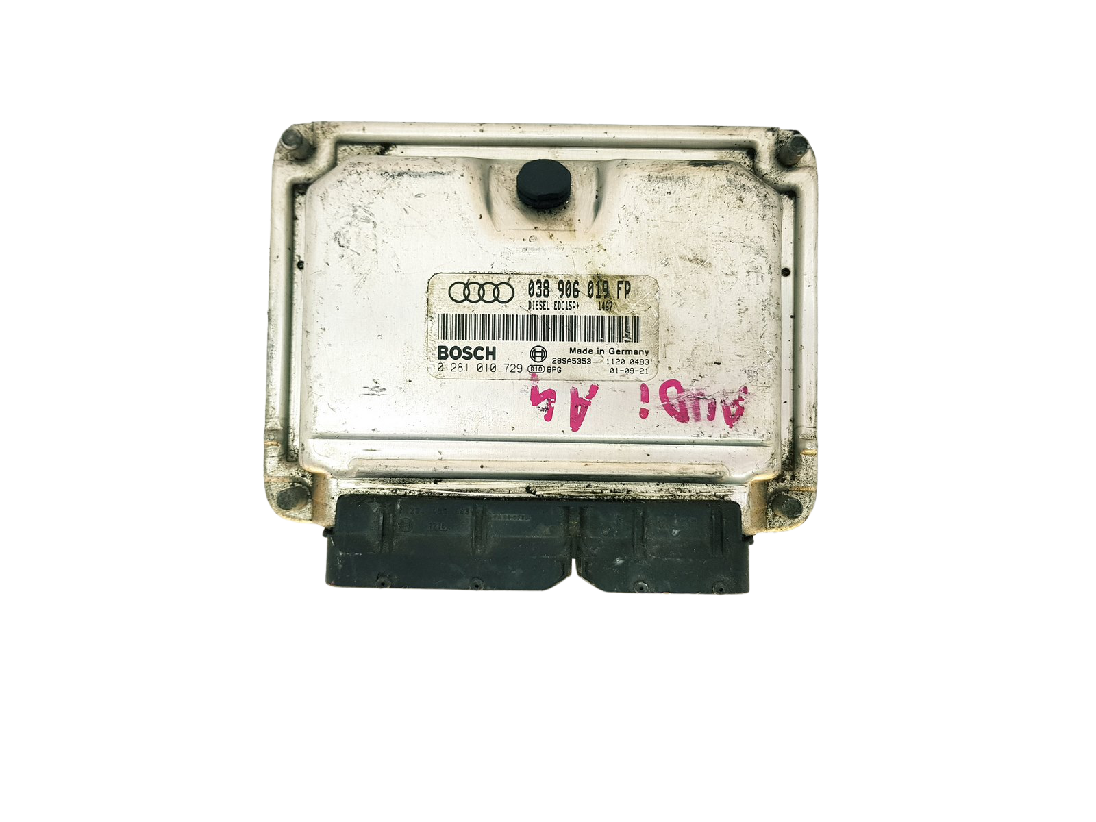 Ohjausyksikkö 038906019FP 0281010729 Audi Bosch 33025 main product photo