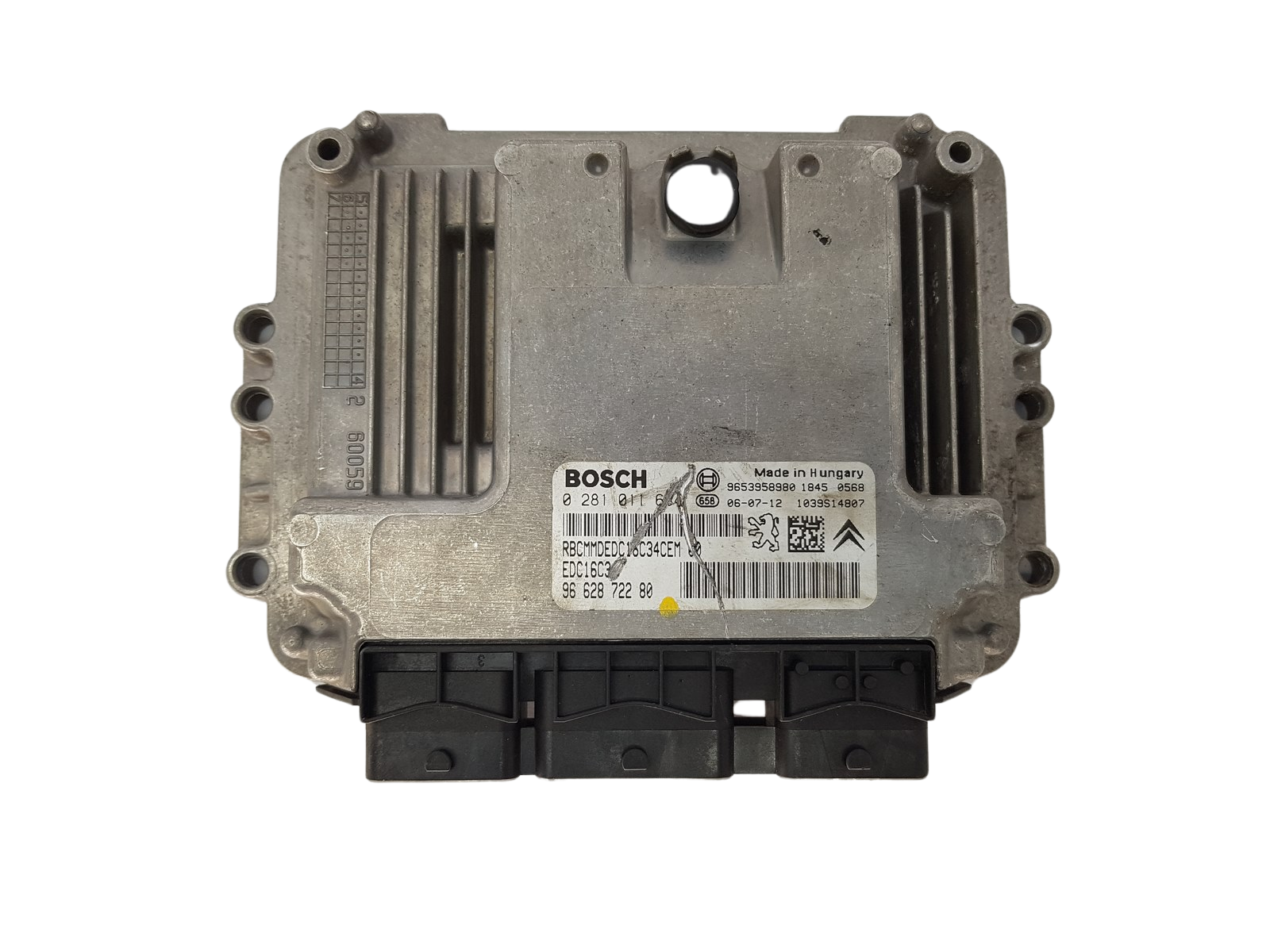 Ohjausyksikkö 0281011634 9662872280 9653958980 PSA Bosch 3409 main product photo