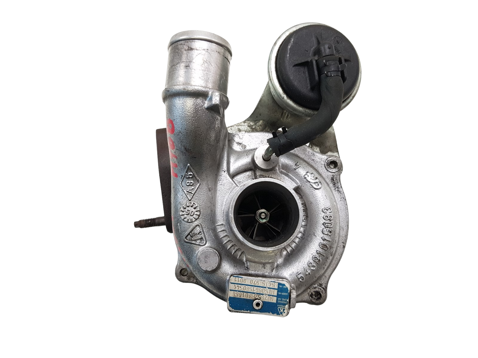 Turboahdin 7701476891 54359700011 507852H301868 1.5dCi Renault 8200507852 main product photo