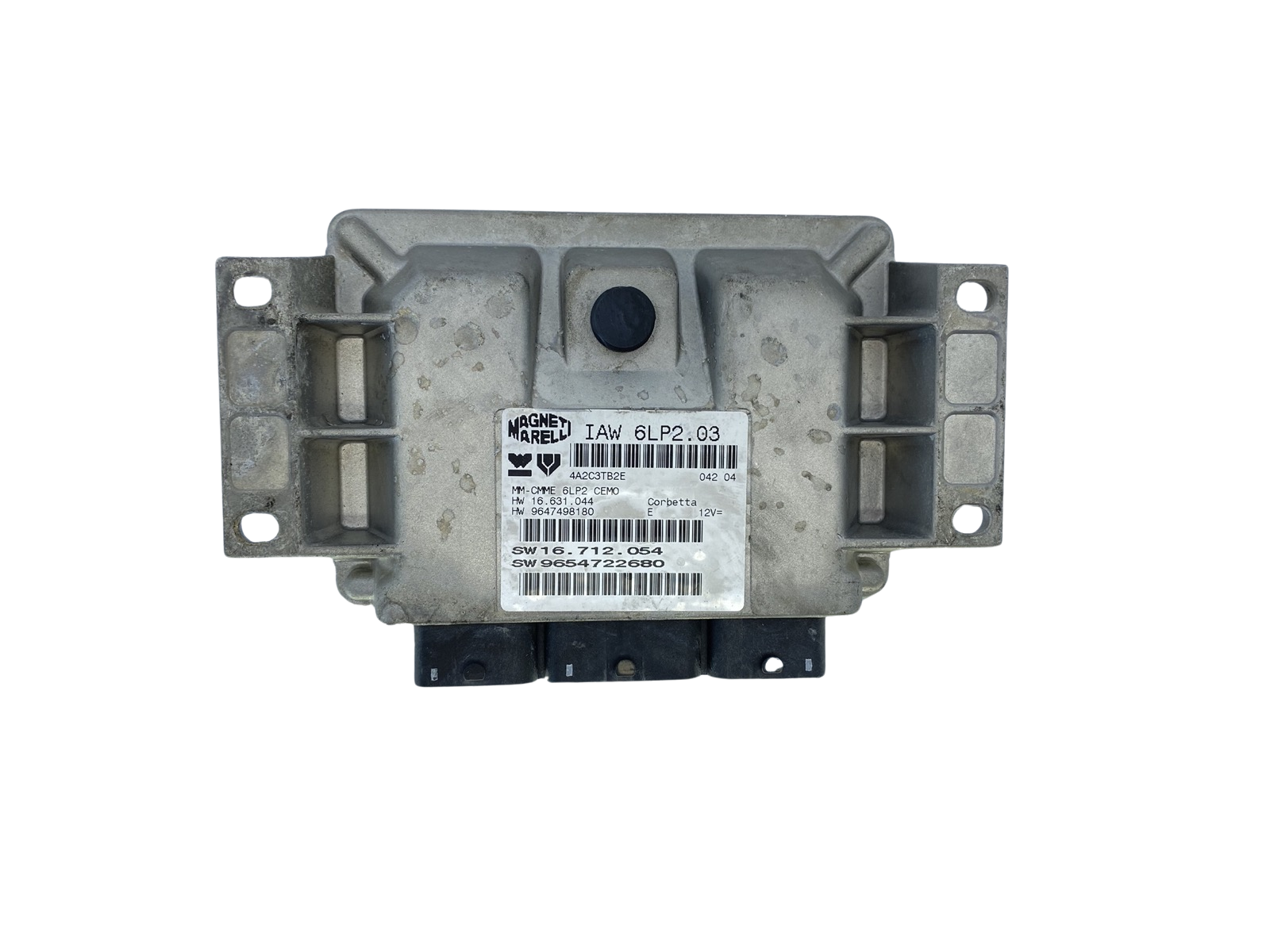 Ohjausyksikkö 9654722680 IAW6LP2.03 16.712.054 PSA Magneti Marelli 61006 main product photo