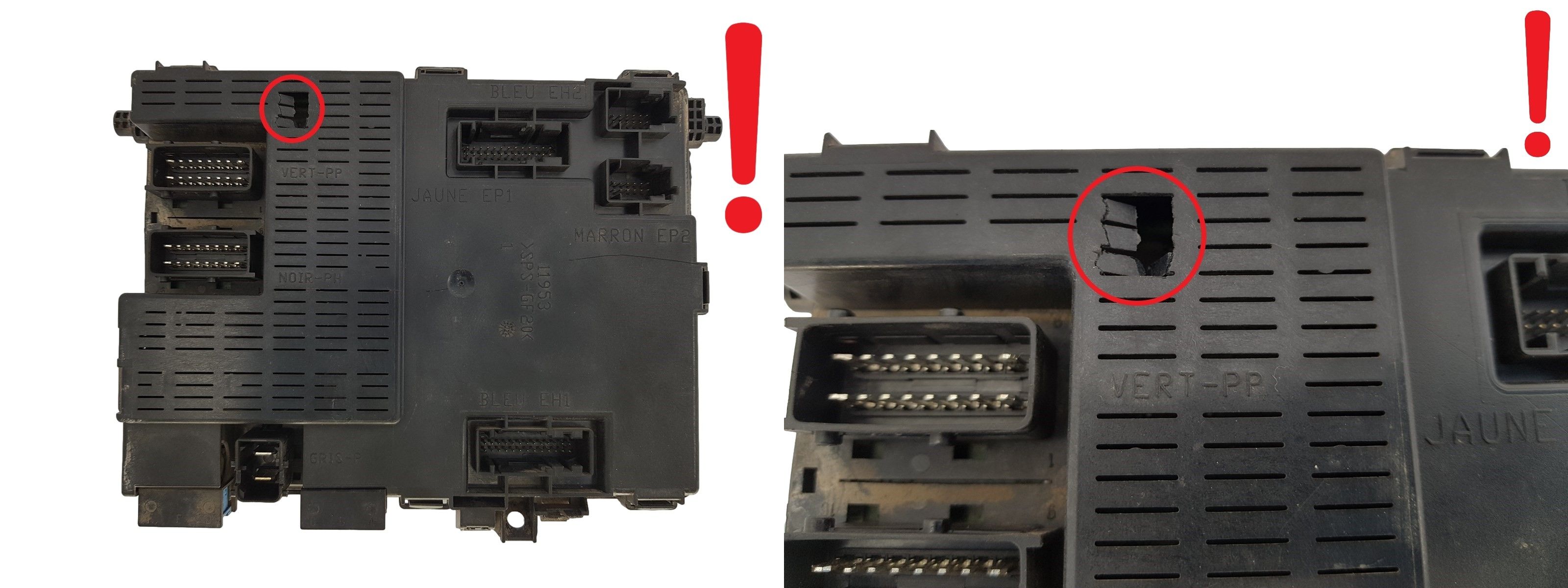 Ohjausyksikkö BSI CN3 9649053780 73008612 PSA Valeo 1508 main product photo
