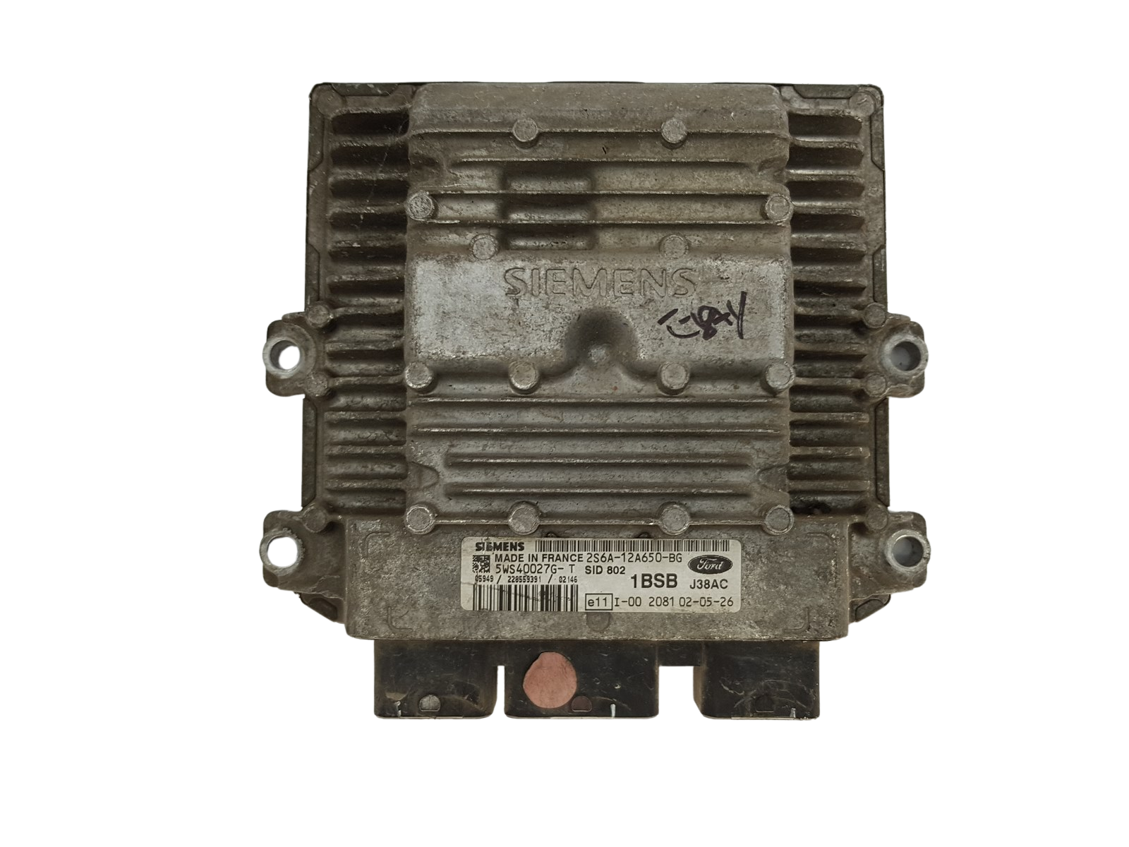 Ohjausyksikkö 2S6A-12A650-BG 5WS40027G-T SID 802 Ford Siemens 16367 main product photo