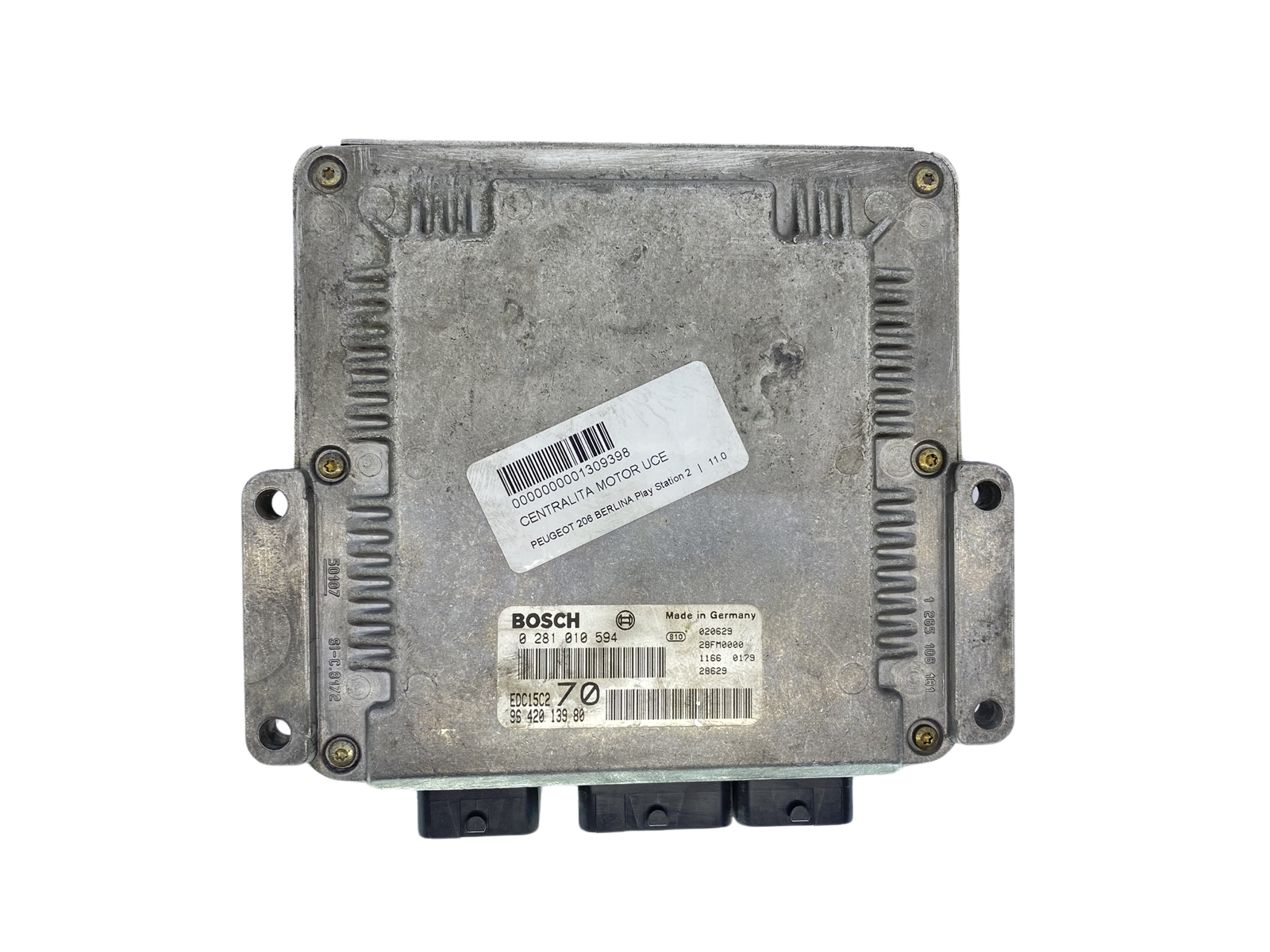 Ohjausyksikkö 0281010594 9642013980 EDC15C2 PSA Bosch 63488 main product photo