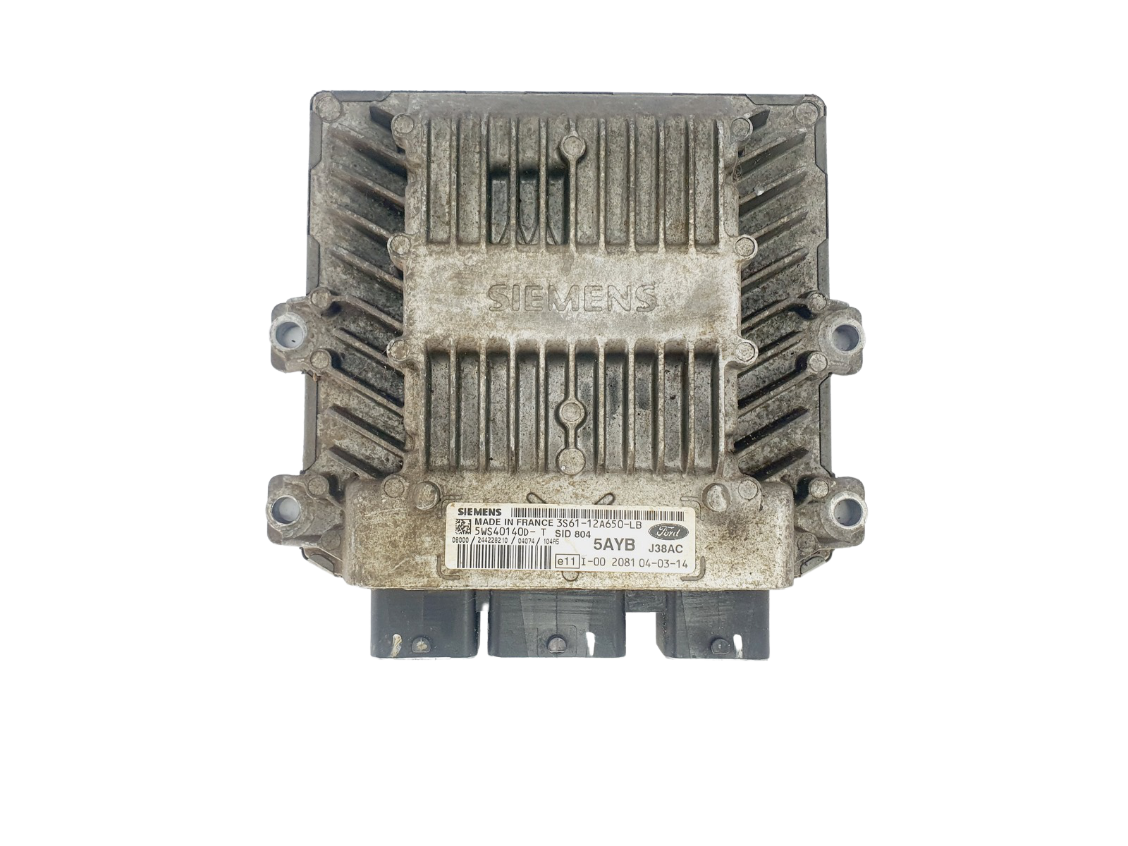 Ohjausyksikkö 3S61-12A650-LB 5WS40140D-T SID 804 Ford Siemens 39479 main product photo