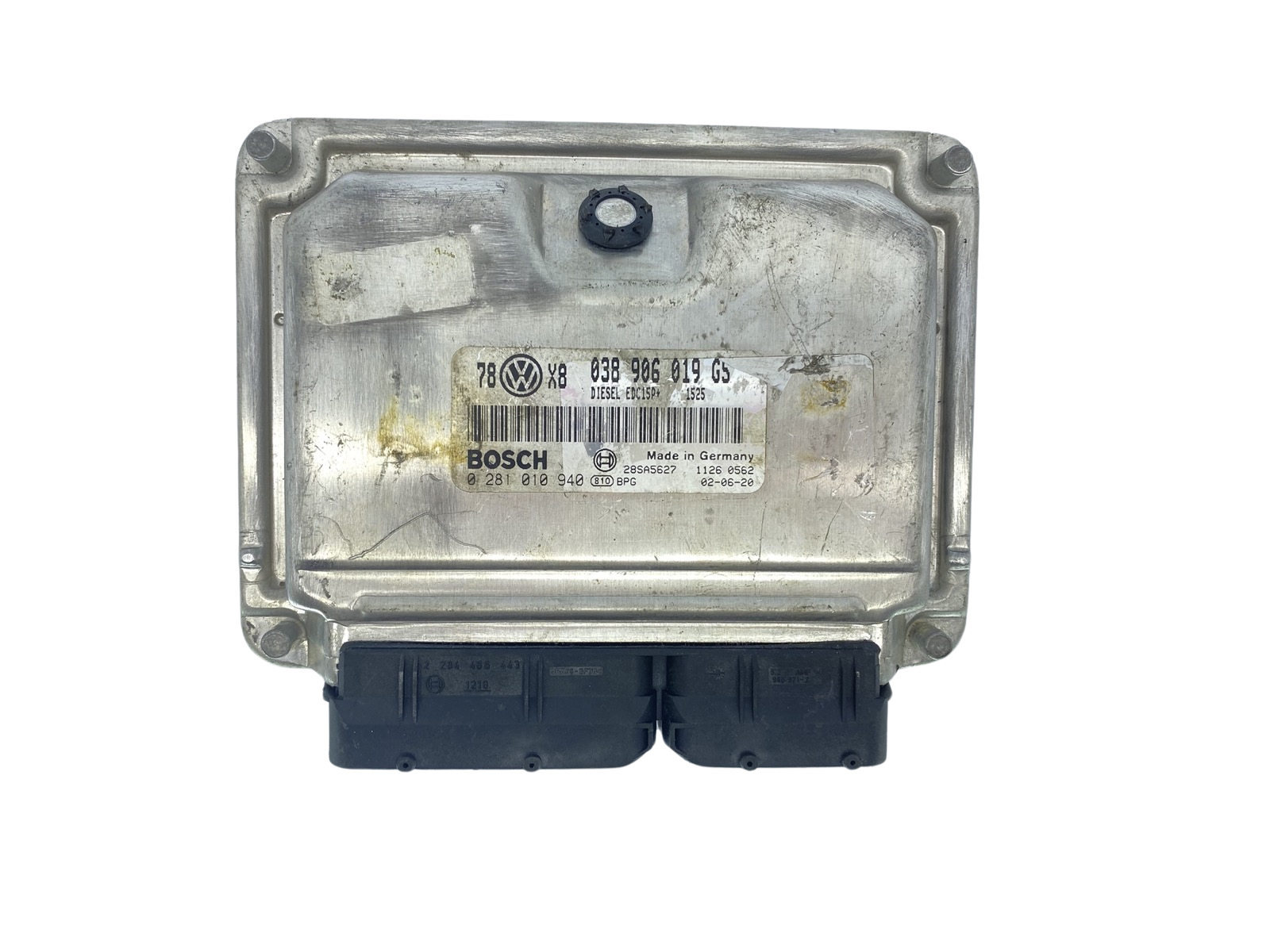 Ohjausyksikkö 038906019GS 0281010940 VW Audi Bosch 63264 main product photo
