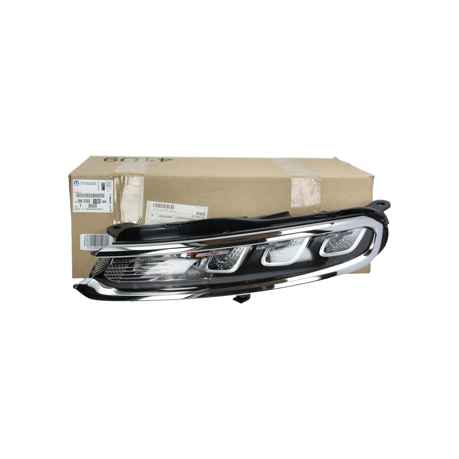 Päiväajovalot Vasen Alkuperäinen 9823313080 Citroen main product photo