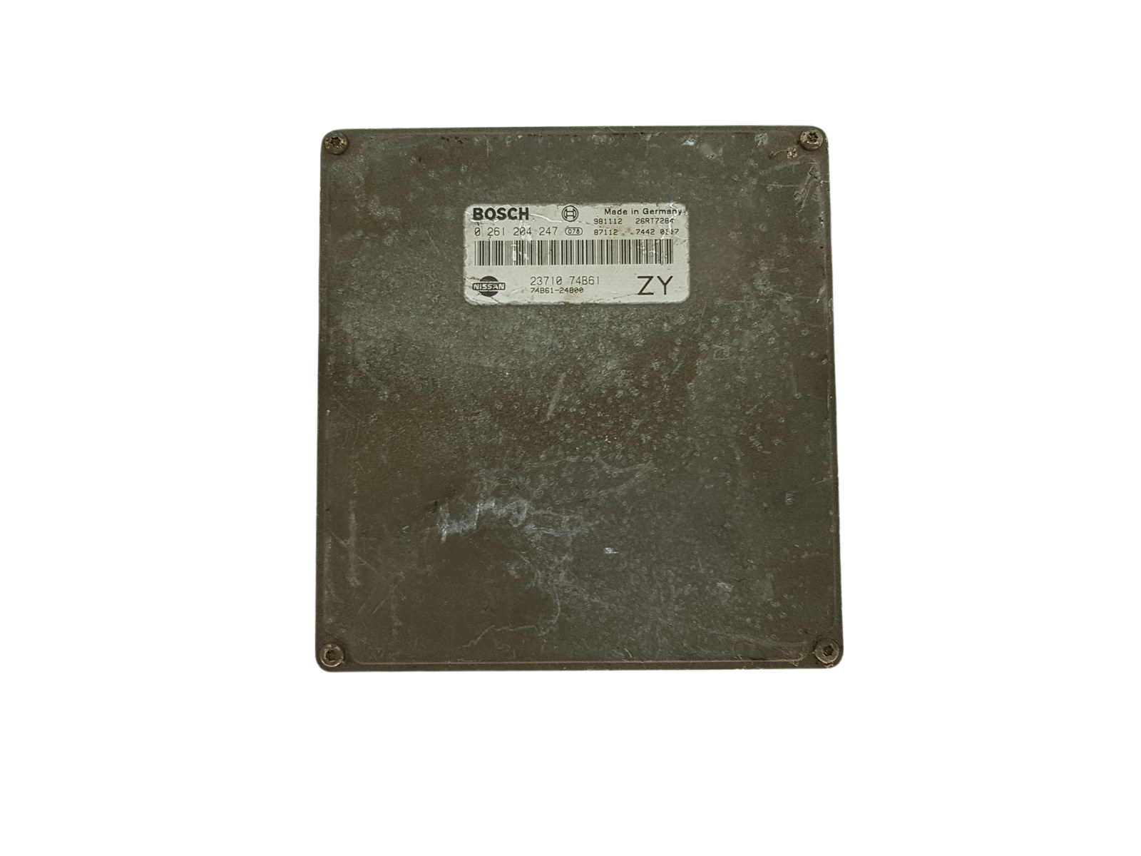 Ohjausyksikkö 23710 74B61 0261204247 74B61-24800 Nissan Bosch main product photo