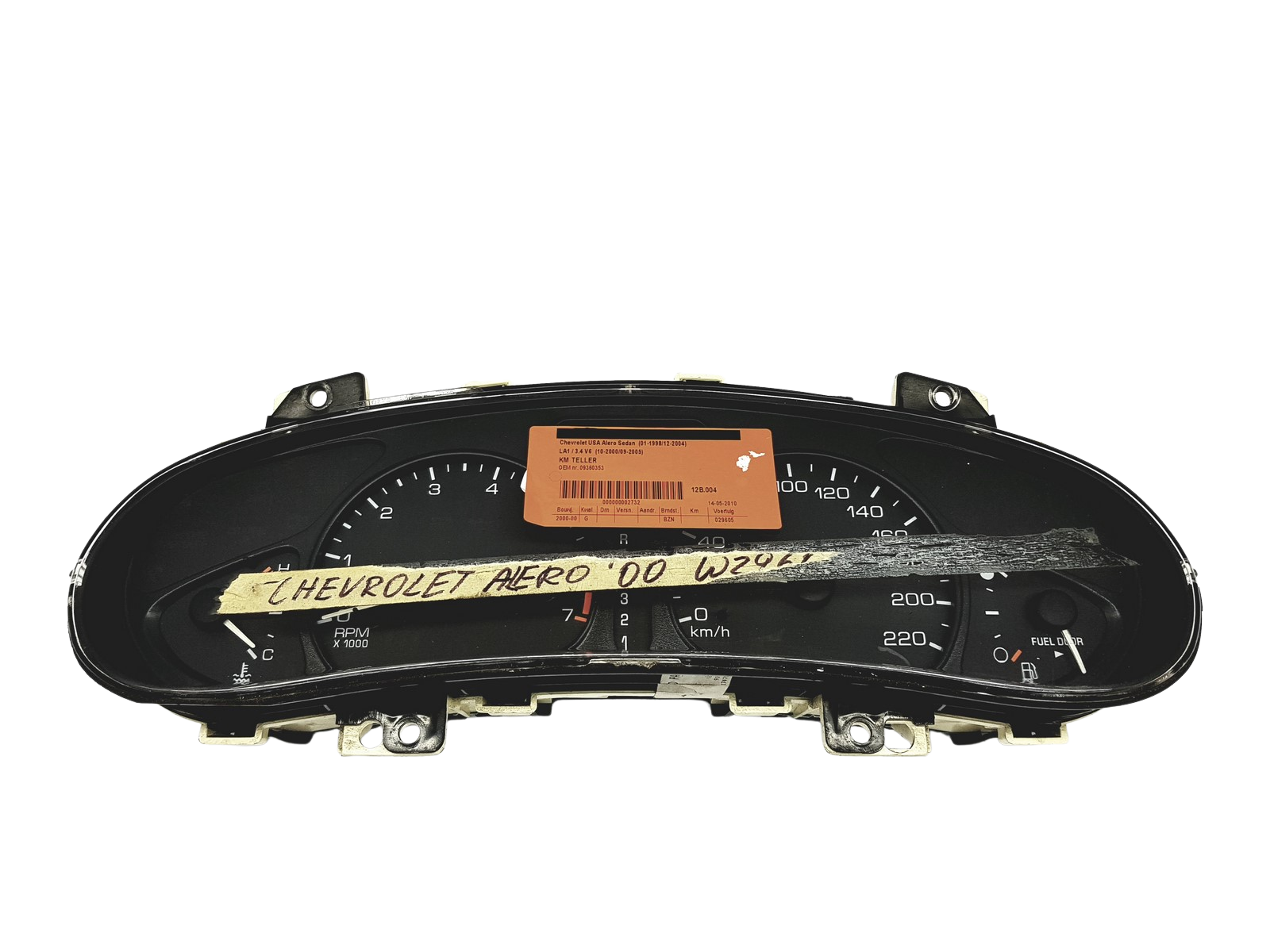 Kierroslukumittari Chevrolet Alero 09360353 3517712 main product photo