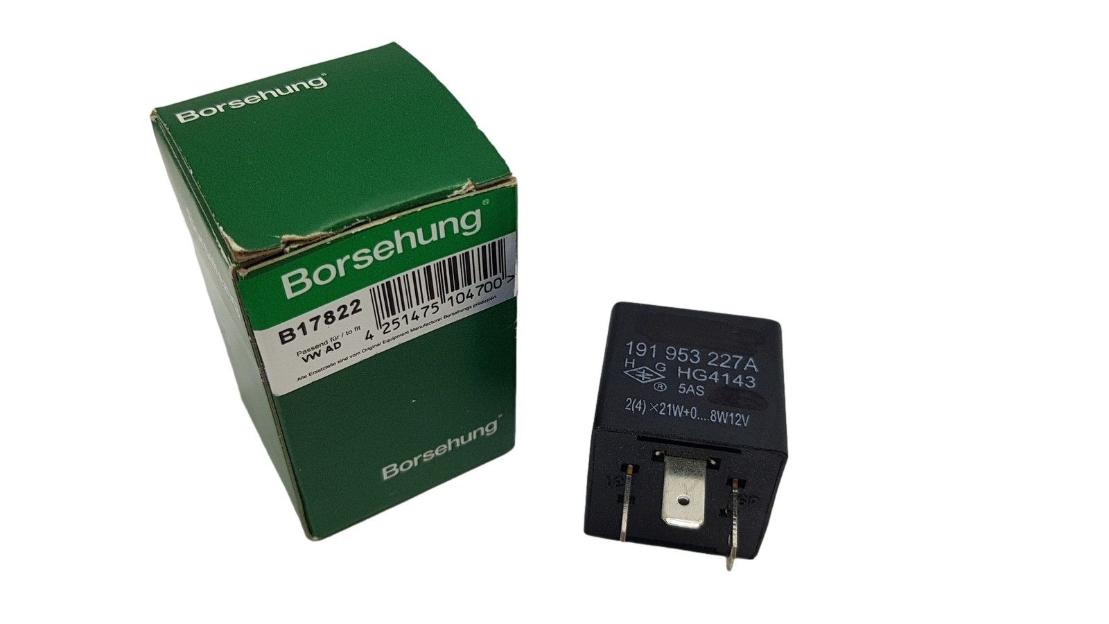Vilkkurele 191253227A B17822 VW Borsehung main product photo