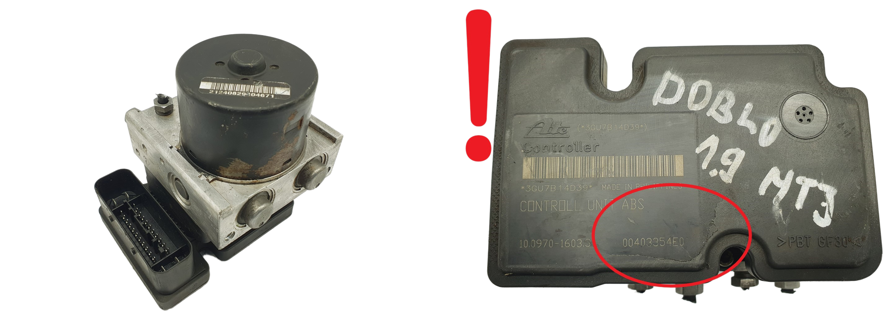 Abs-pumppu Fiat Doblo 51773386 10.0970-1603.3 Ate 61759 main product photo