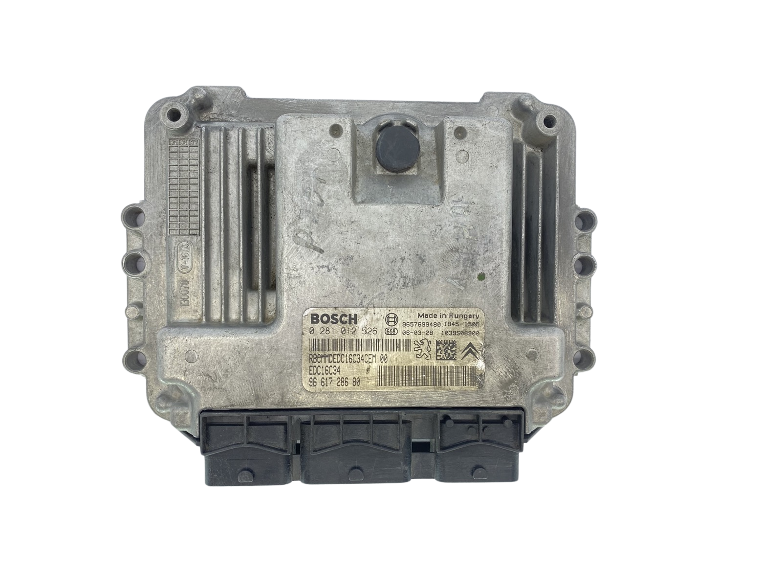 Ohjausyksikkö 9661728680 9657699480 0281012526 PSA Bosch 63354 main product photo