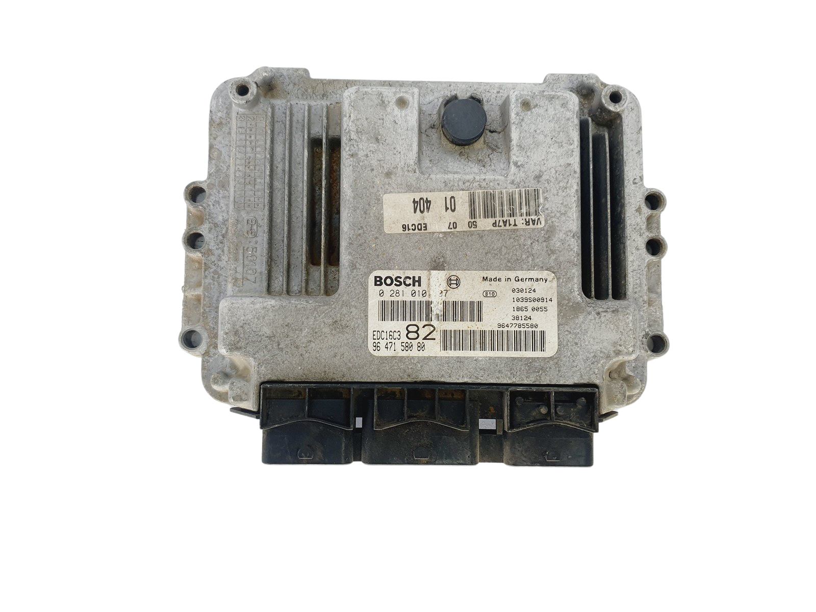 Ohjausyksikkö 0281010707 9647158080 9647785580 PSA Bosch 38571 main product photo