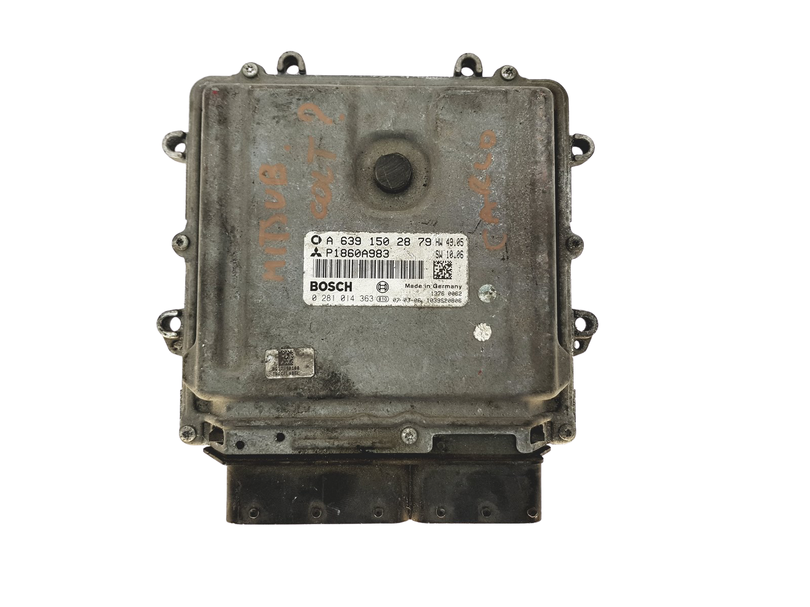 Ohjausyksikkö 0281014363 A6391502879 P1860A983 Mitsubishi Bosch 27493 main product photo