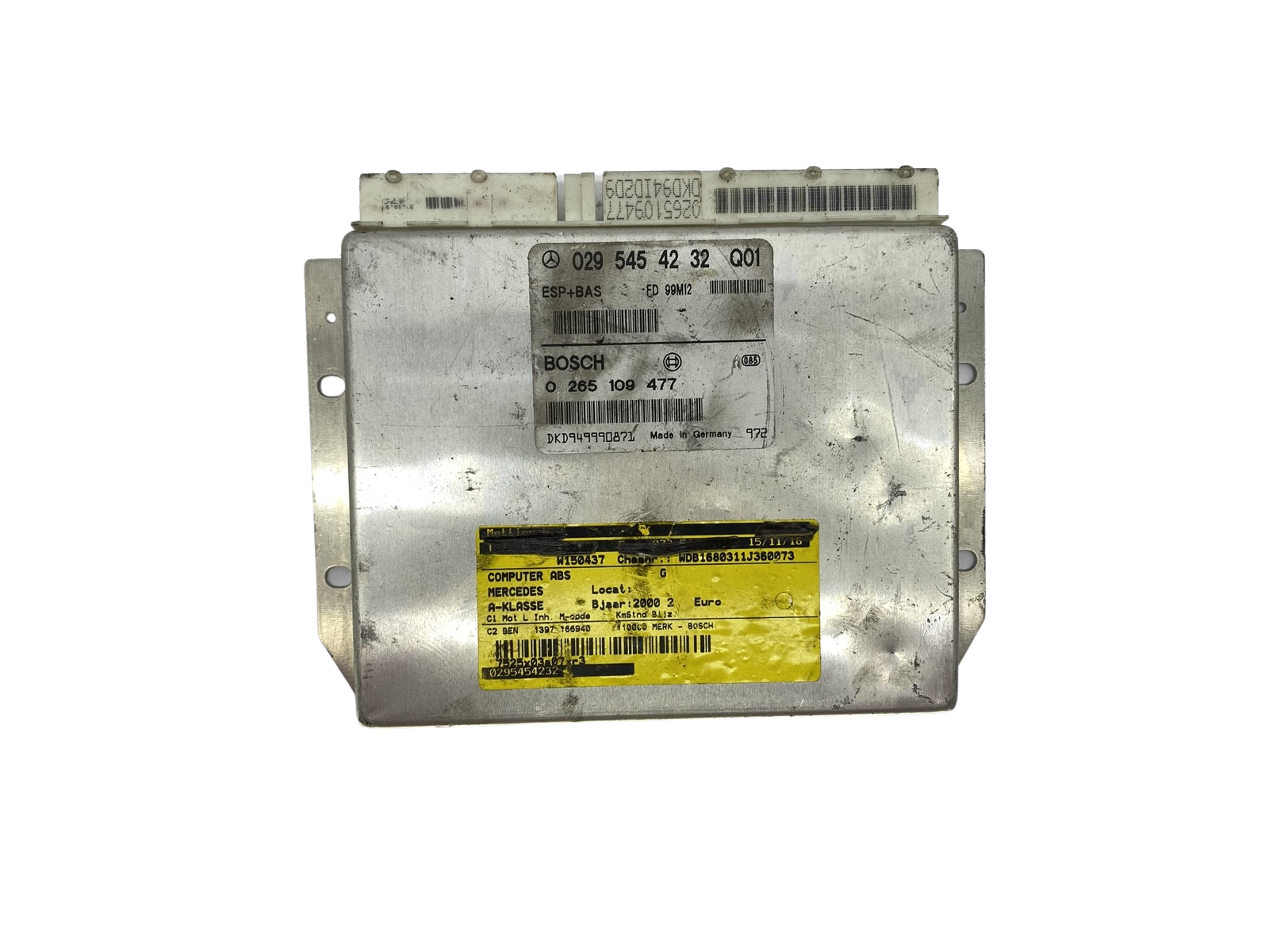 Ohjausyksikkö 0295454232Q01 0265109477 Mercedes Bosch 57031 main product photo