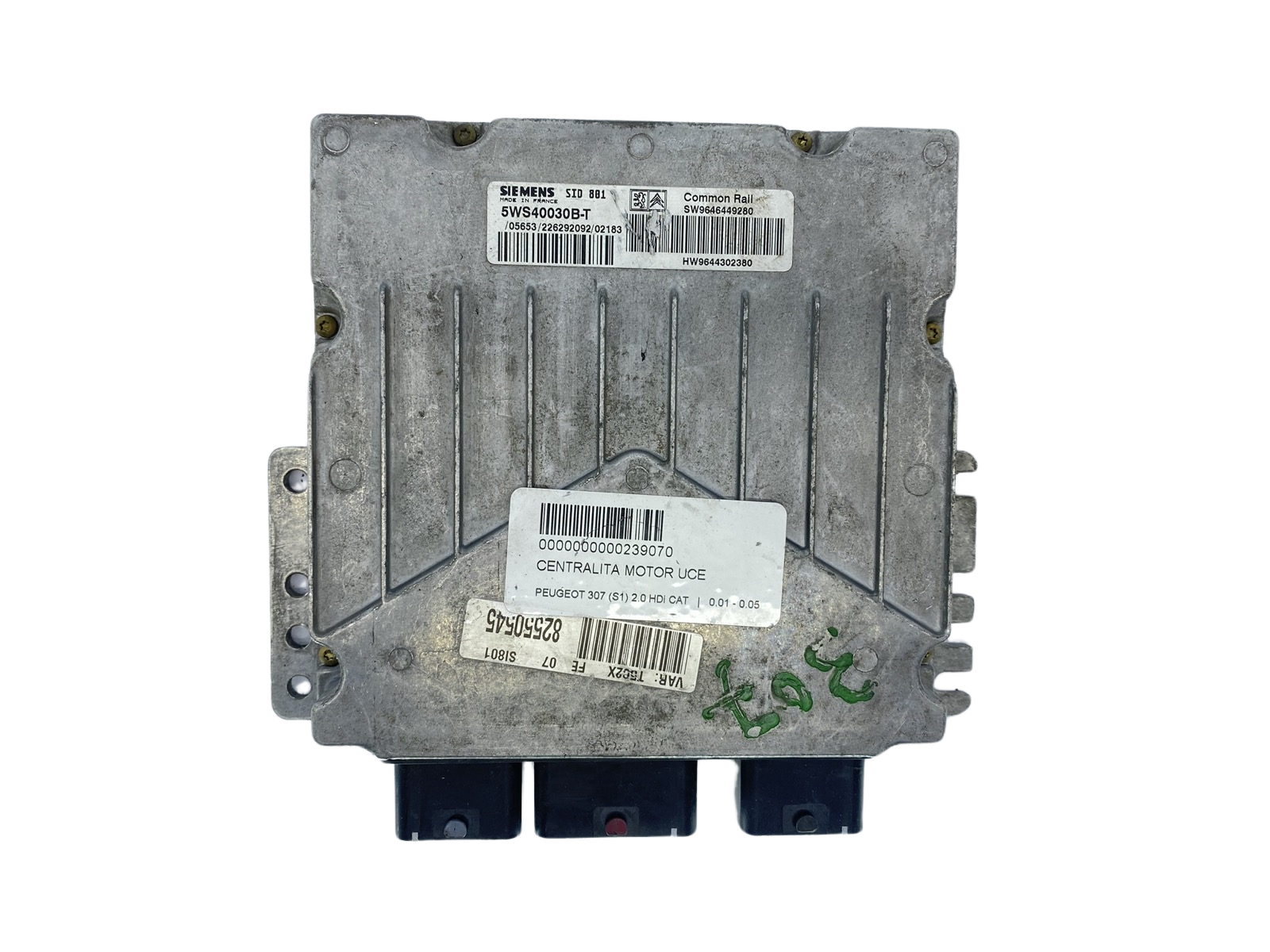 Ohjausyksikkö 5WS40030B-T 9646449280 9644302380 PSA Siemens 63236 main product photo