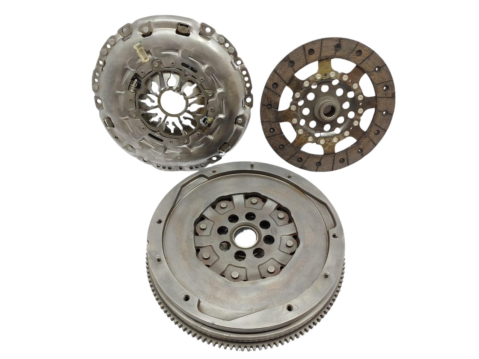 Kaksoismassavauhtipyörä + kytkin 7701478942 LUK 7701476589 2.0DCI Renault main product photo