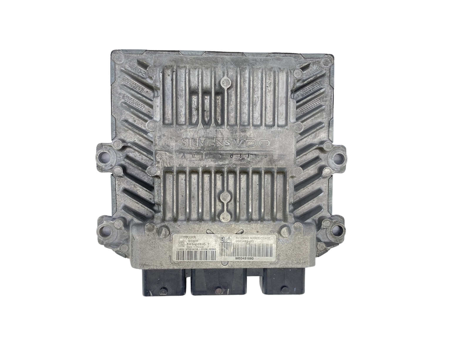 Ohjausyksikkö 9663483180 9653451880 5WS40285E-T SID806 PSA Siemens 58199 main product photo
