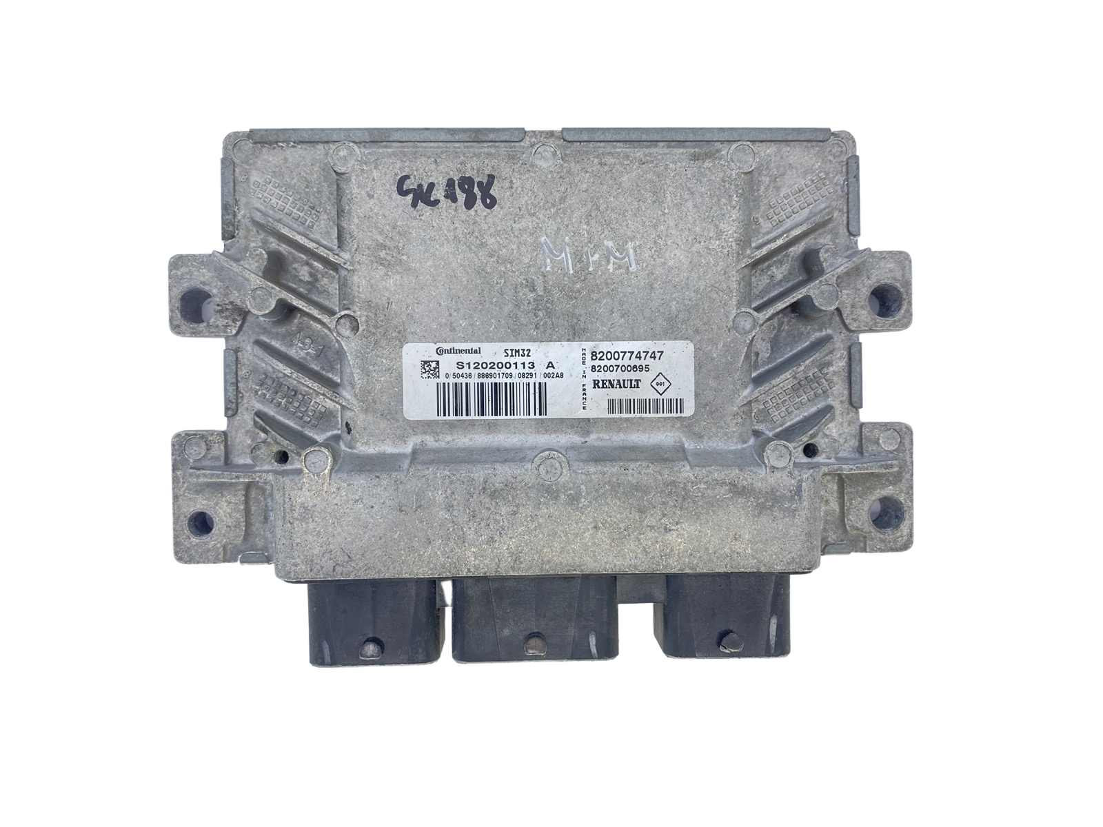 Ohjausyksikkö S120200113A 8200774747 8200700695 Renault Siemens 54560 main product photo