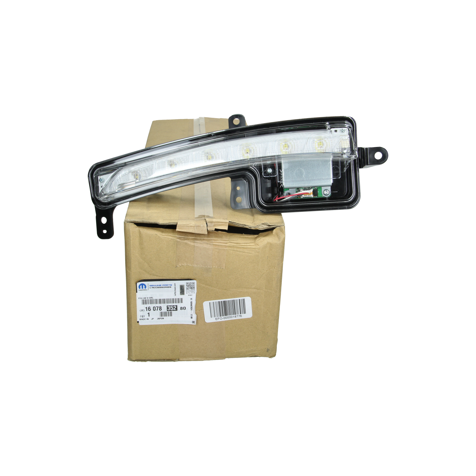 Päiväajovalot Oikea Alkuperäinen 1607835280 Citroen main product photo