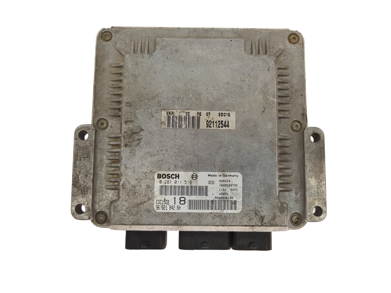 Ohjausyksikkö 0281011516 9652184280 9640938180 PSA Bosch 3508 main product photo