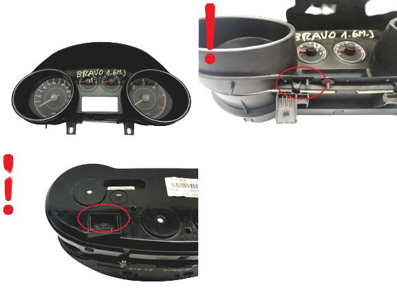 Nopeusmittari Fiat Bravo 00518483060 503001980003 54229 main product photo