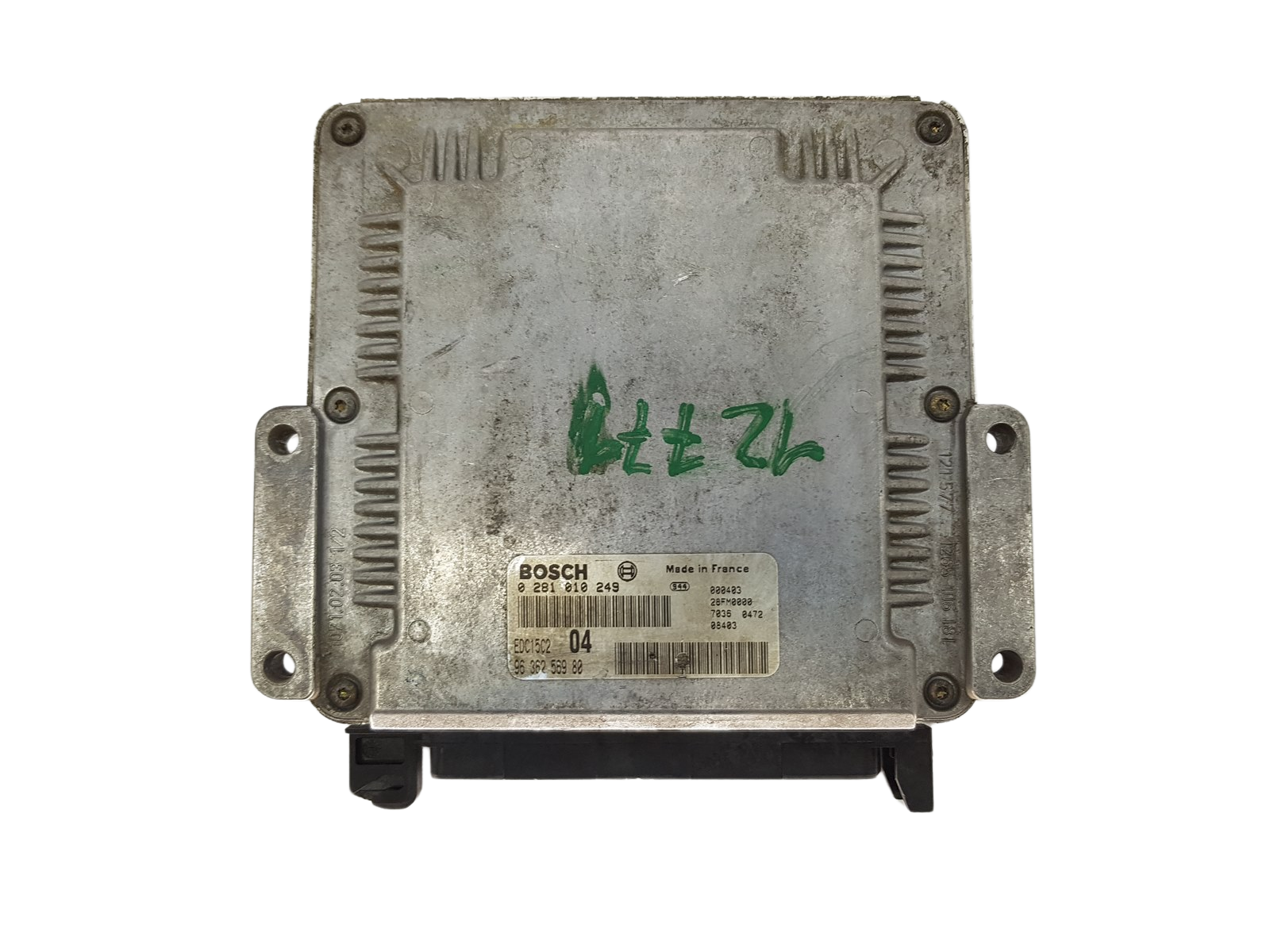 Ohjausyksikkö 0281010249 9636256980 28FM0000 PSA Bosch 3703 main product photo