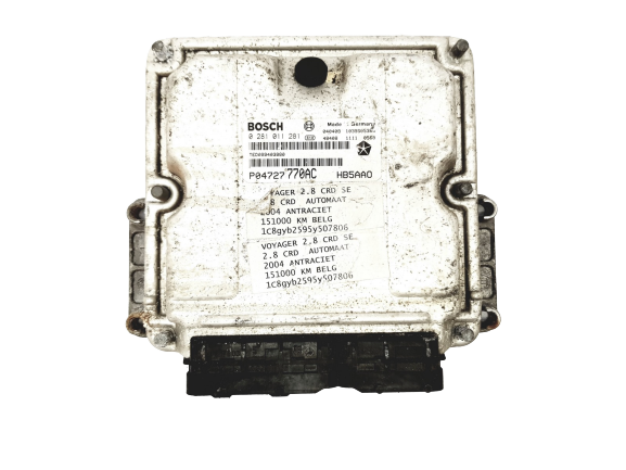 Ohjausyksikkö 0281011281 P04727770AC Chrysler Bosch 17828 main product photo